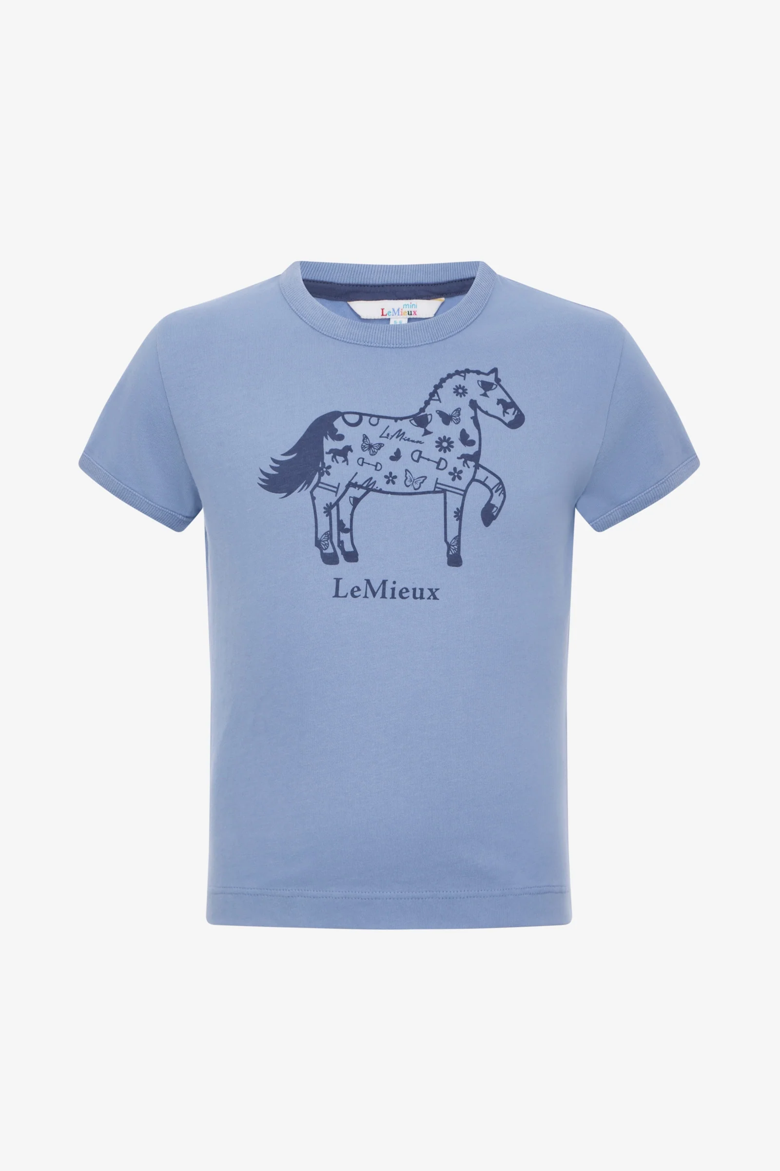 Alex mini koszulka Powder Blue 122-128