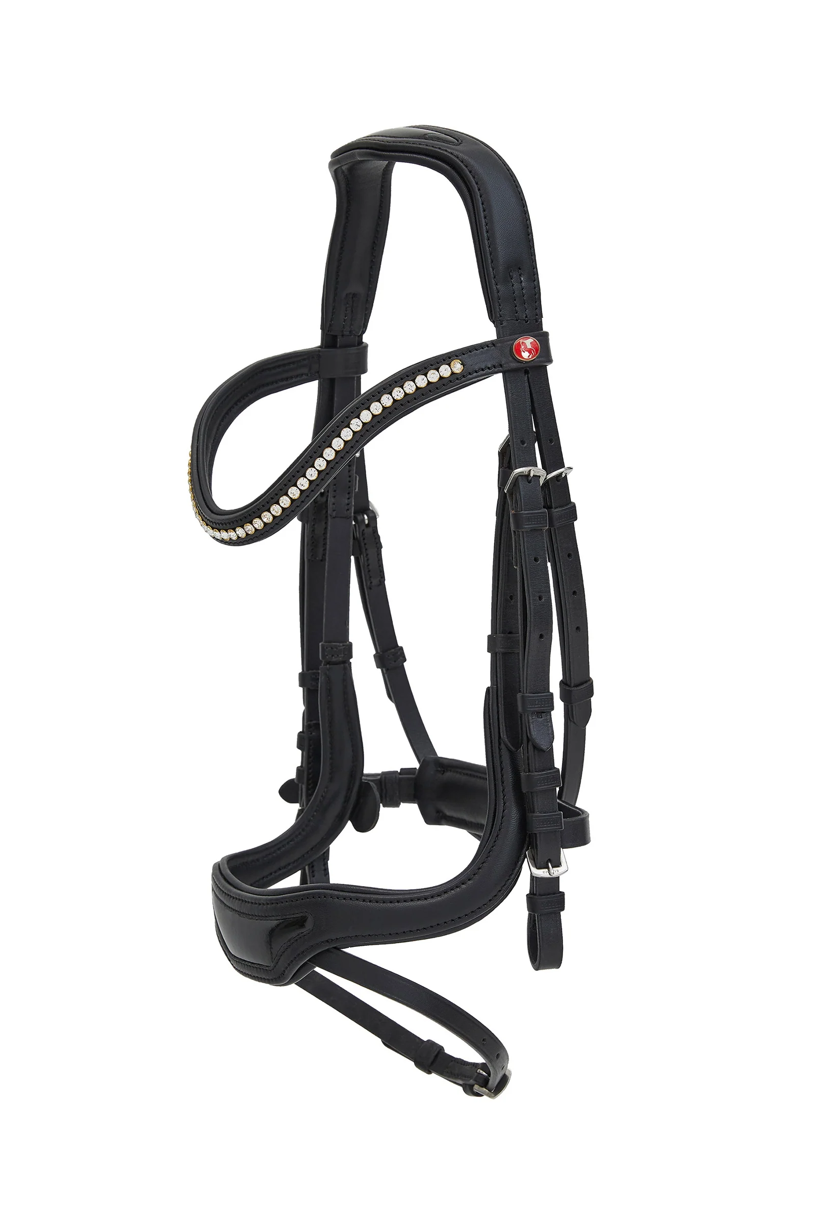 Ogłowie Anouk Softtech Line Black F