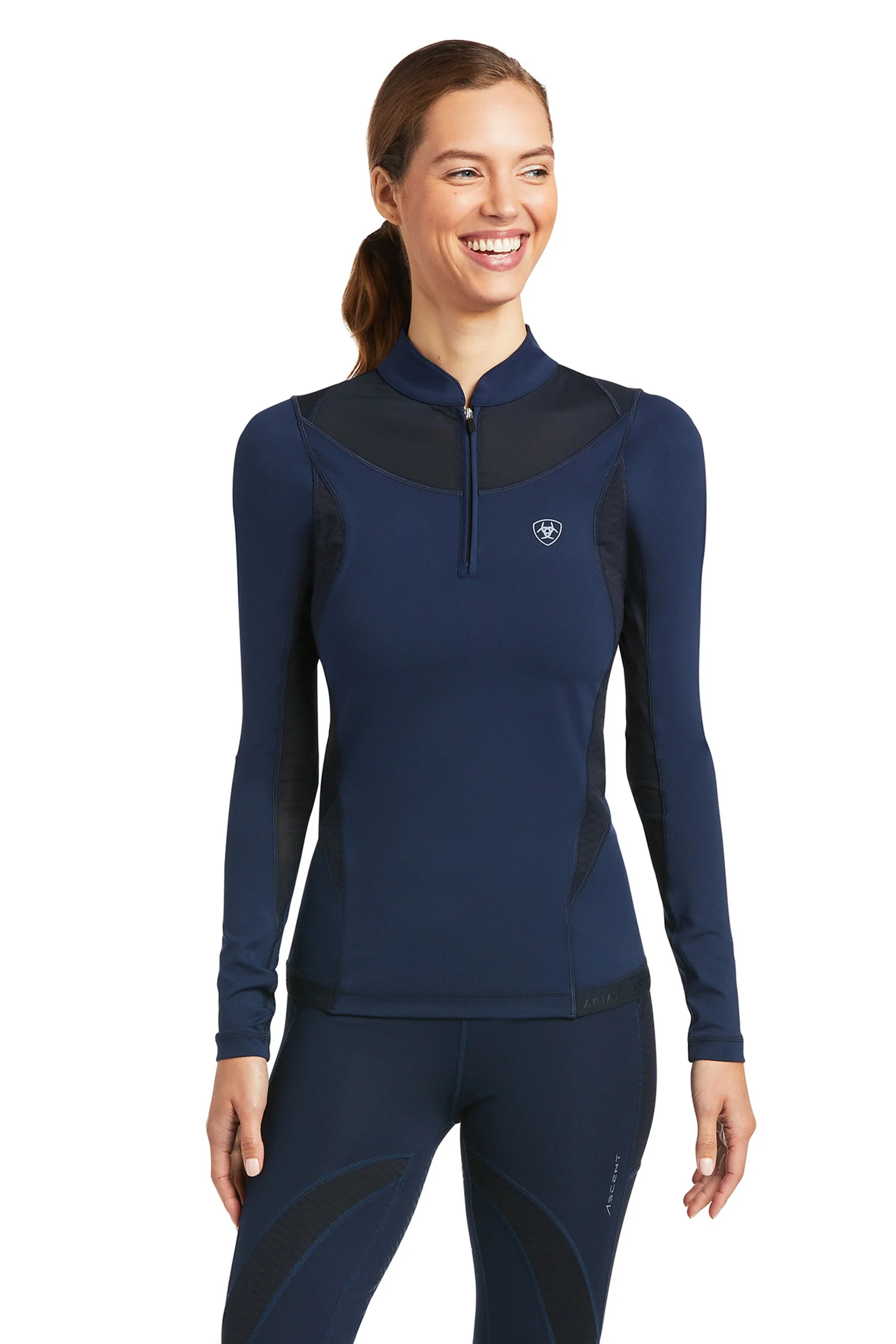 Ascent Damski podkoszulek Dark Blue M