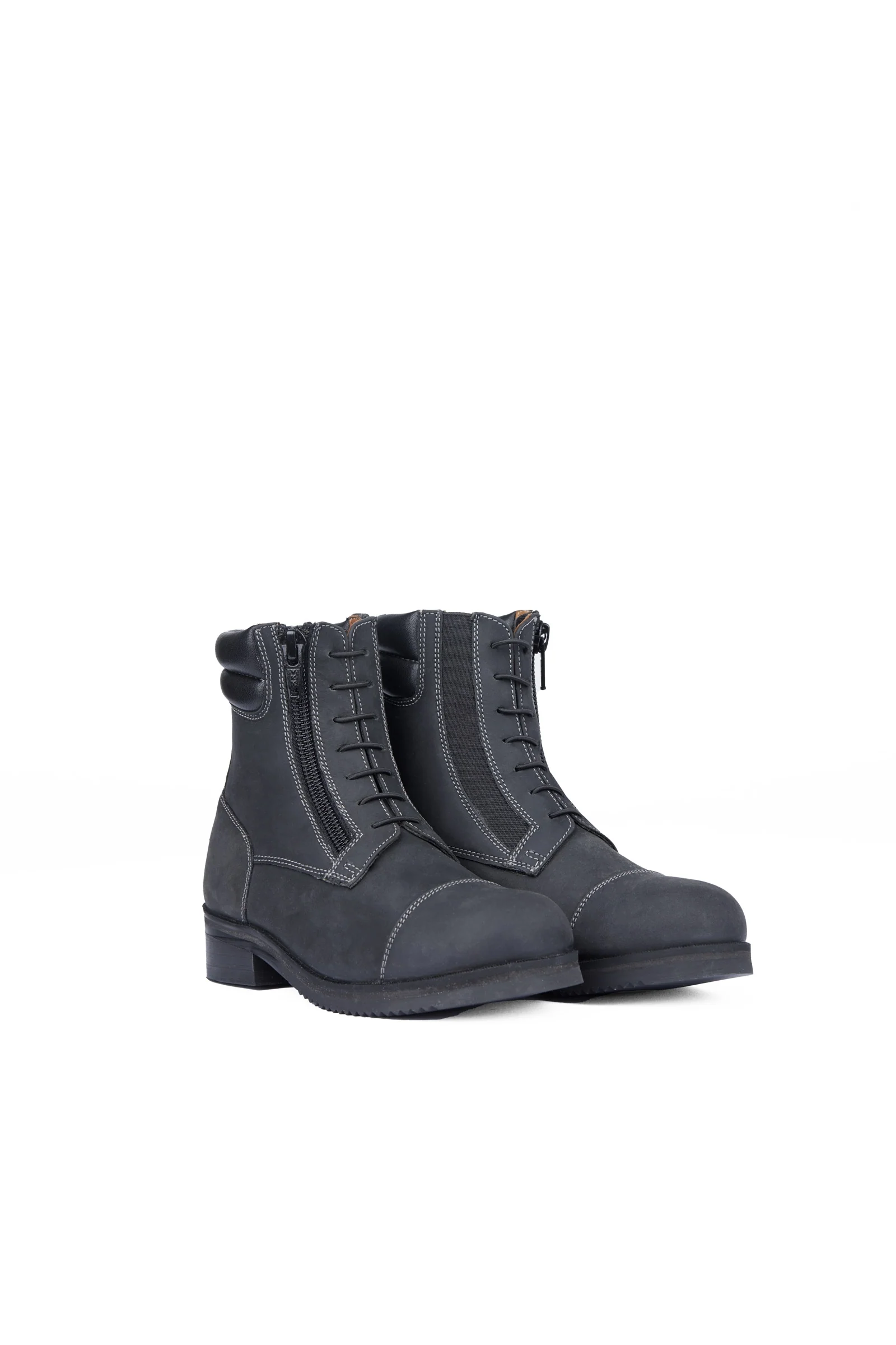 Blake Dziecięce sztyblety skórzane Black 30