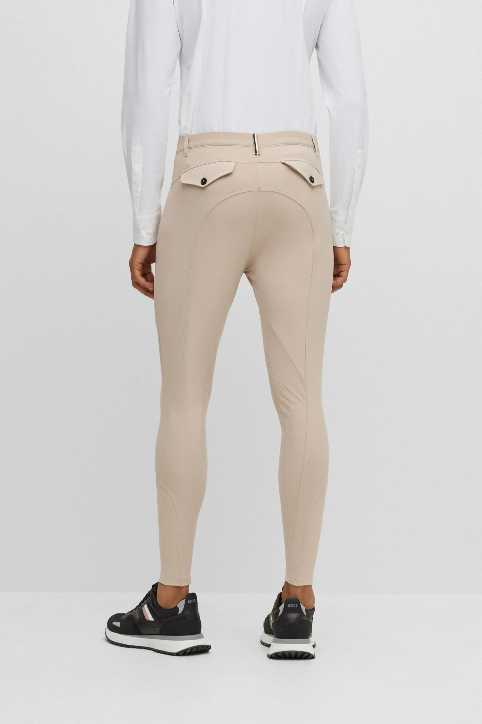 Boss James męskie bryczesy knee grip Beige XS