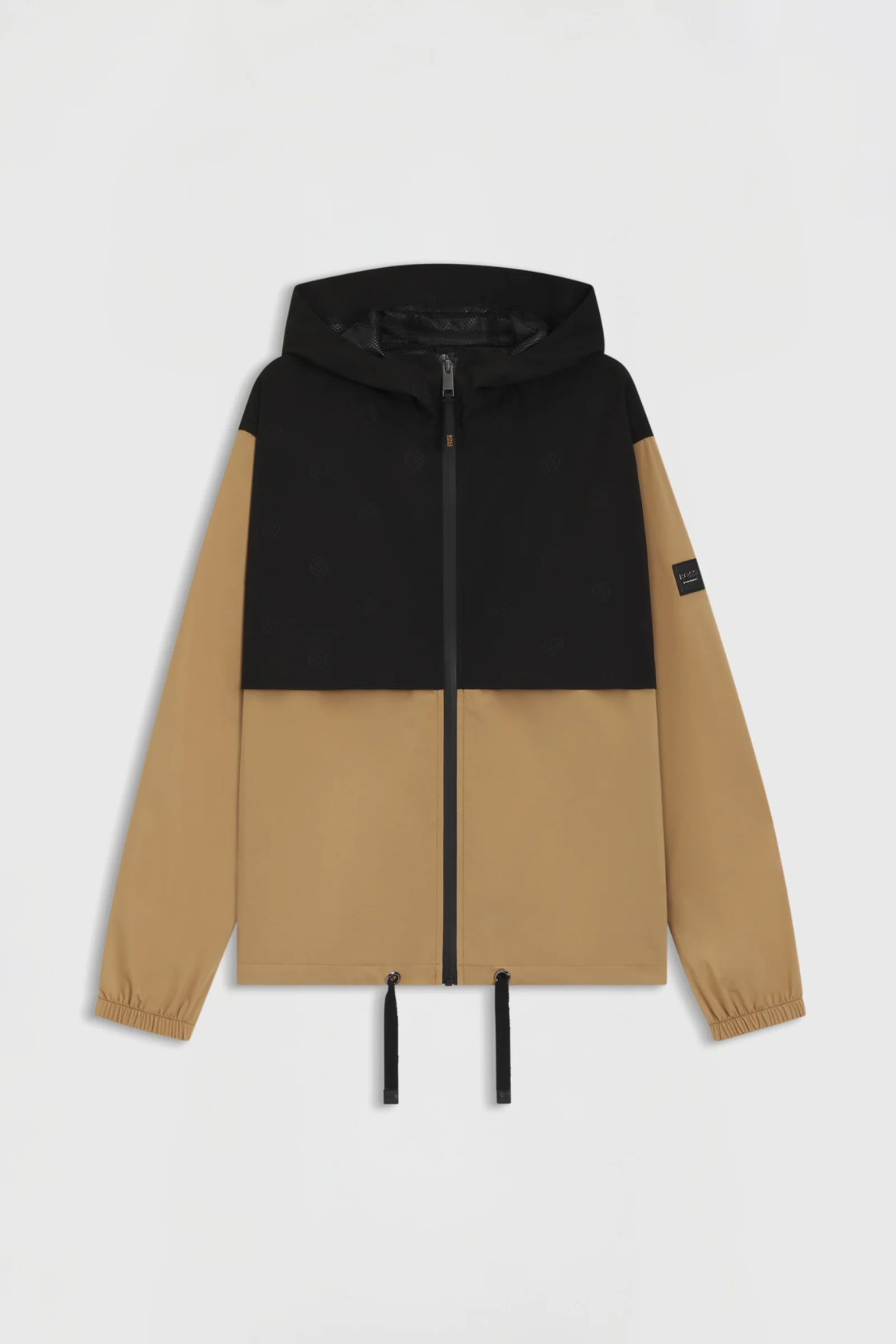 Boss Louise damska kurtka przeciwdeszczowa Black Camel M
