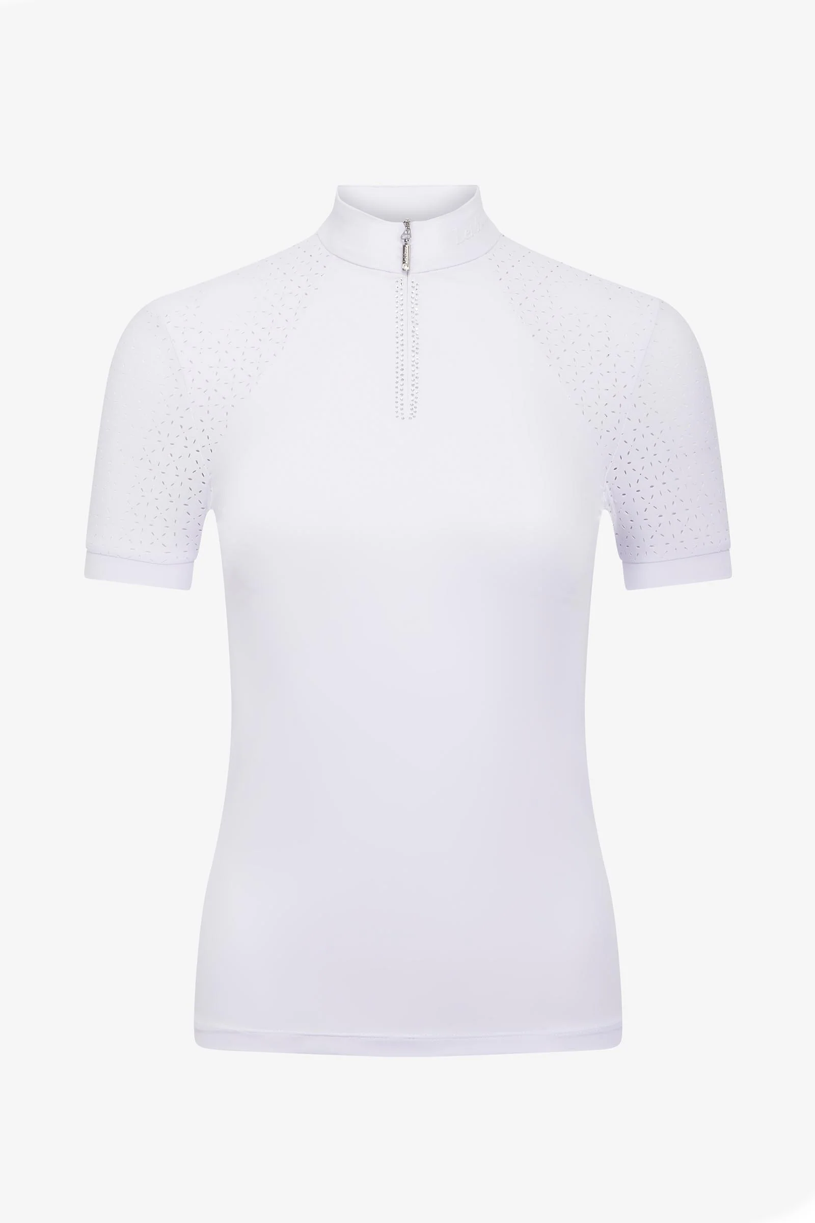Brilliance Verity damska koszula konkursowa z krótkim rękawem White 34