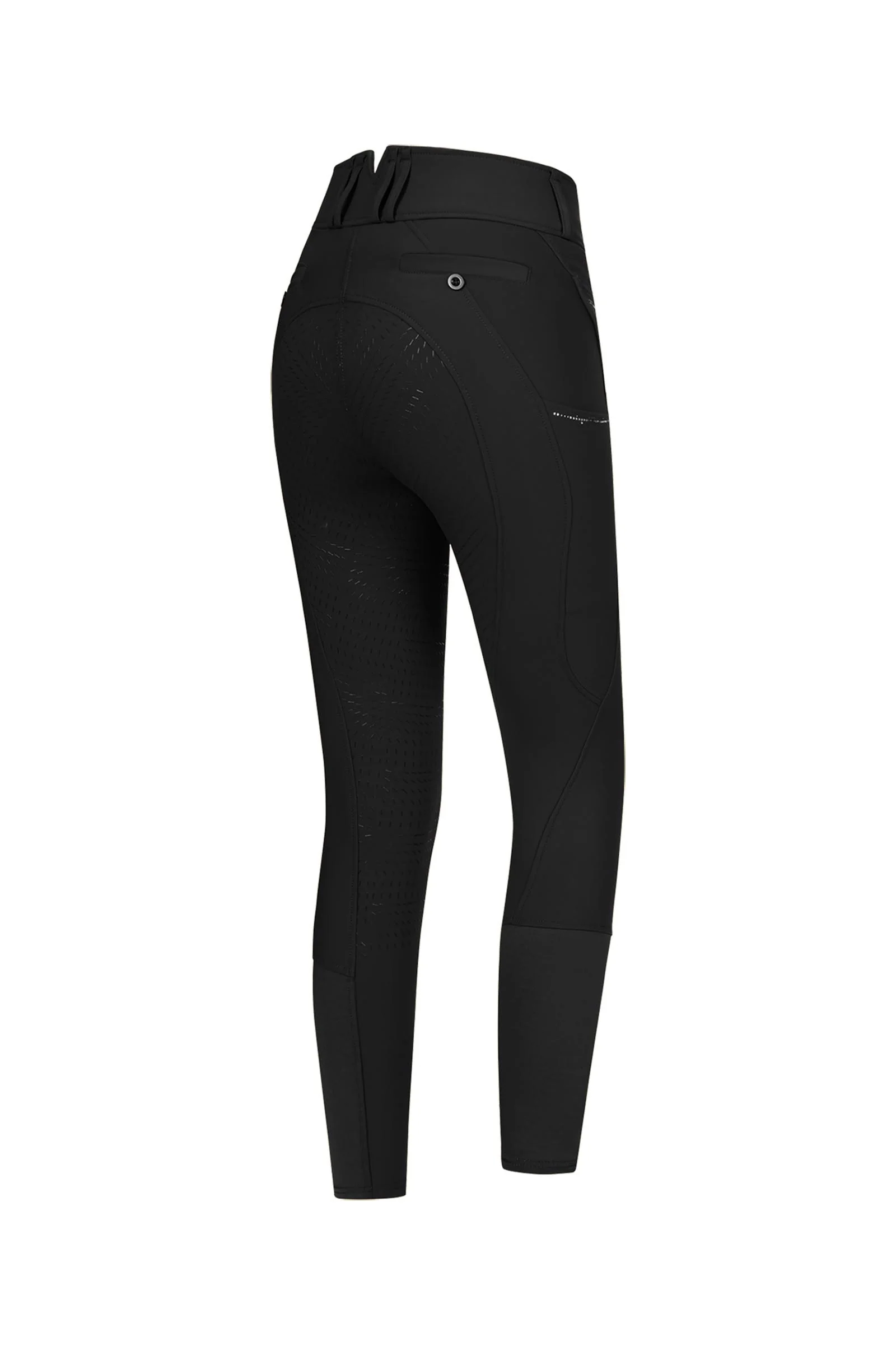 Mathilda Glam Damskie wysokie bryczesy Black 40