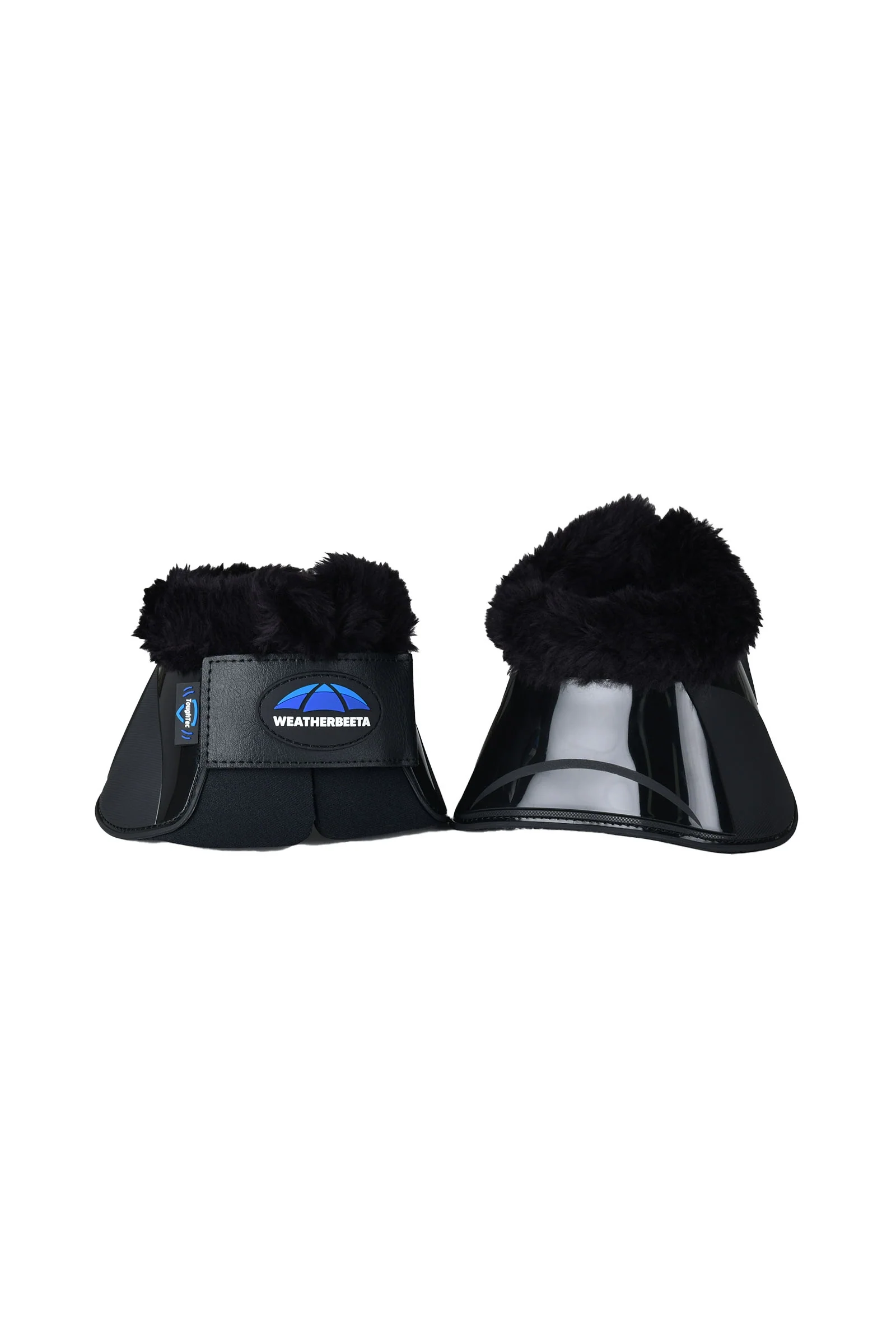 Tough-Tec Impact zamszowe osłony na kopyta Black/Black C