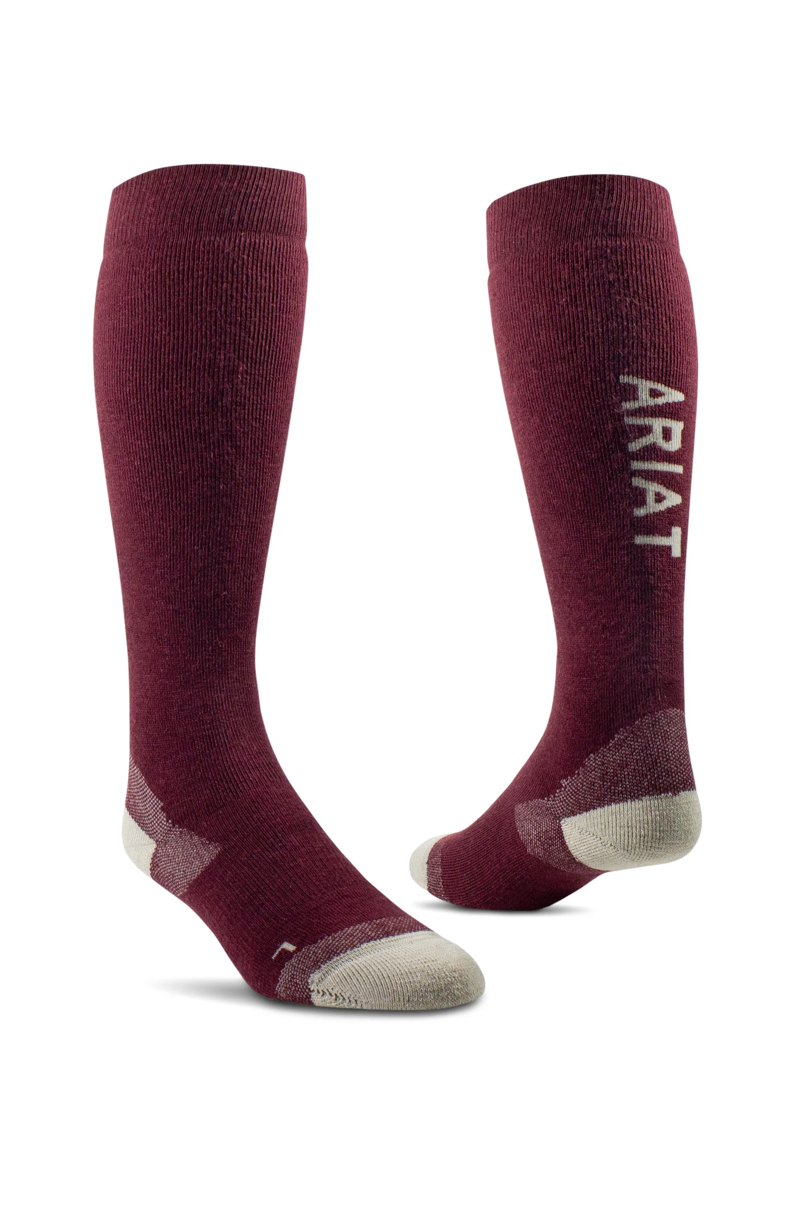 Country Performance Skarpety Merino Tawny Port M/L