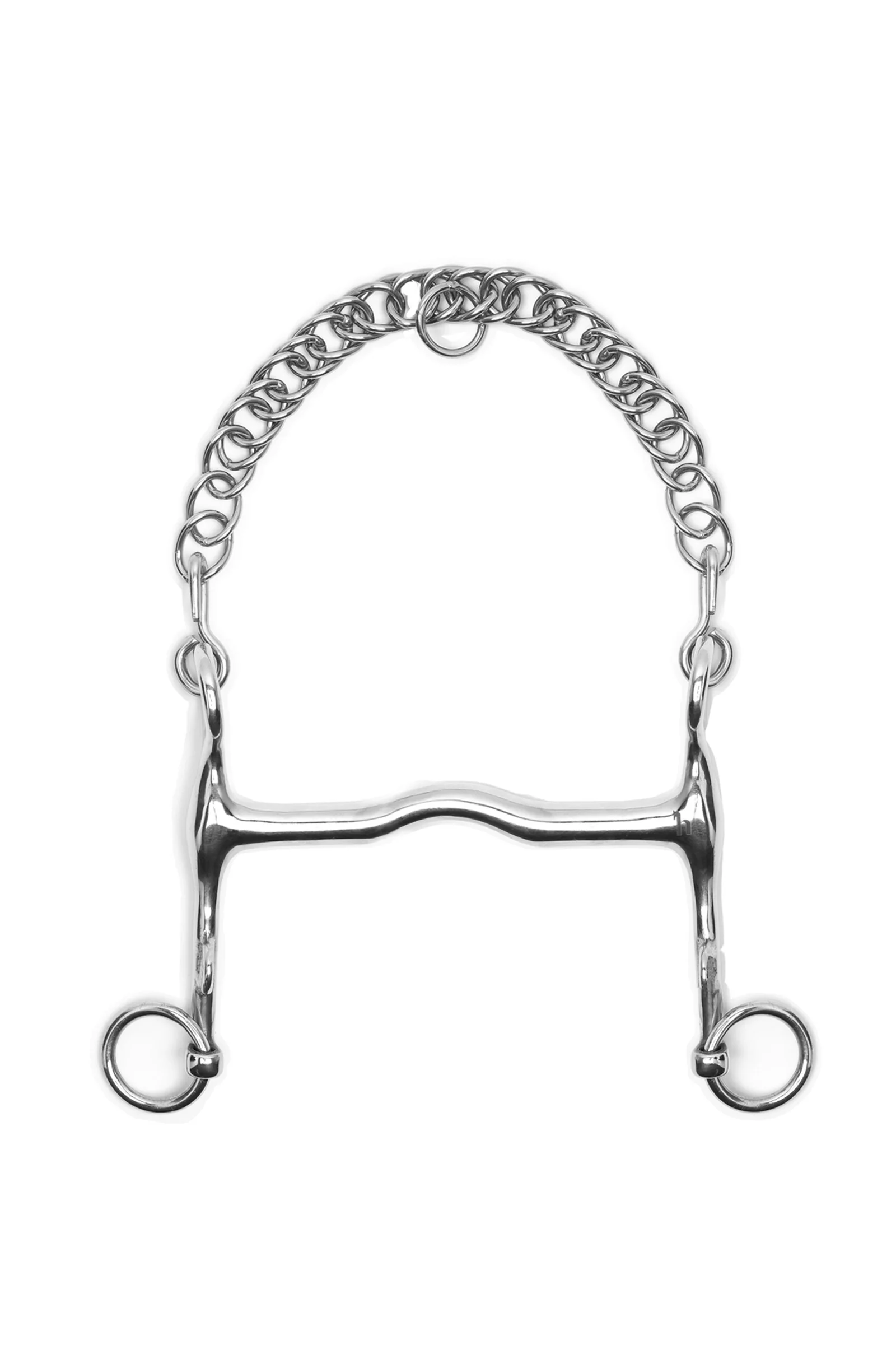 Munsztuk z ruchomymi czankami Horze, 11,5cm No Color 125 mm