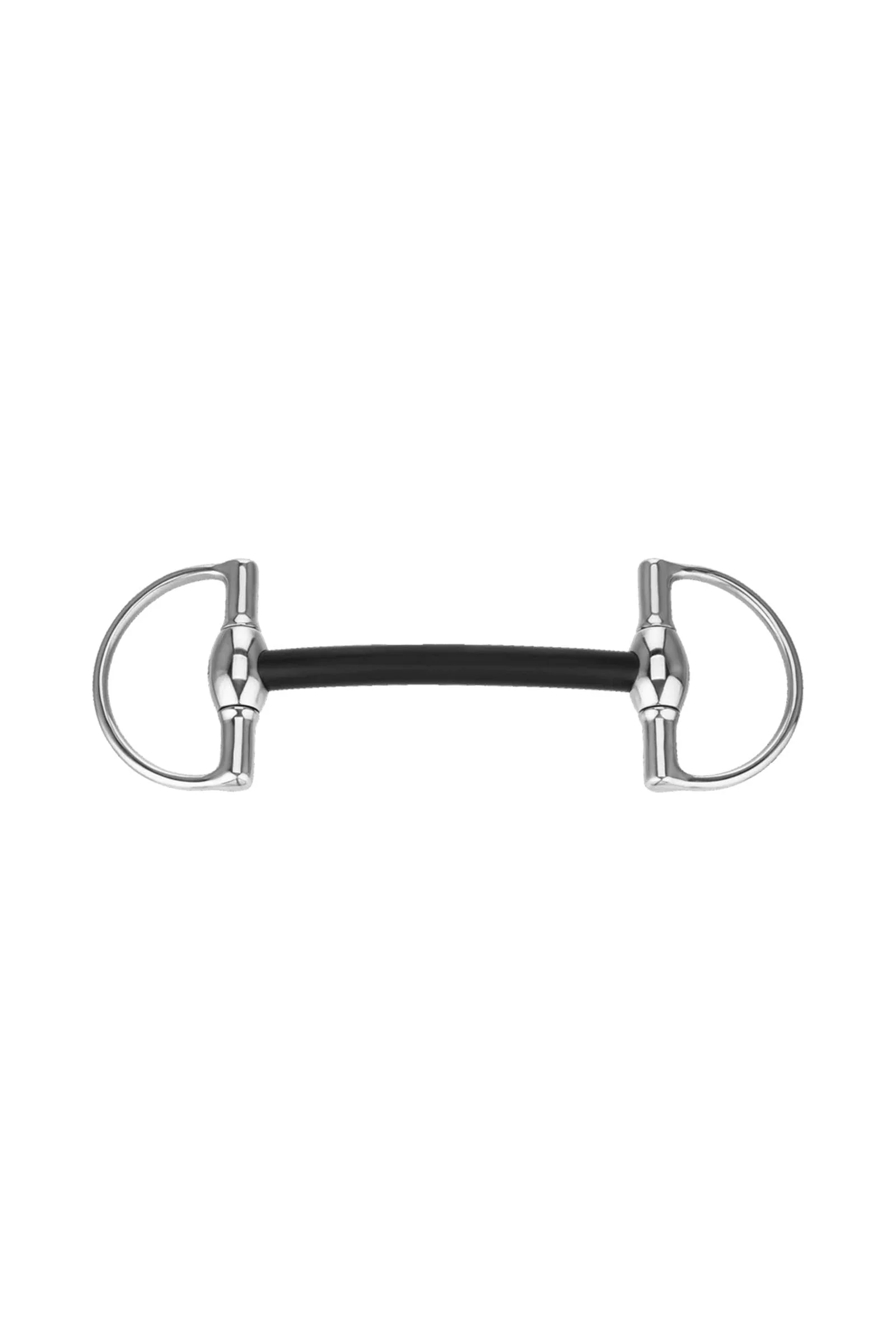 Wędzidło D proste Hardcarbon, 16 mm, stal nierdzewna Metall 125 mm