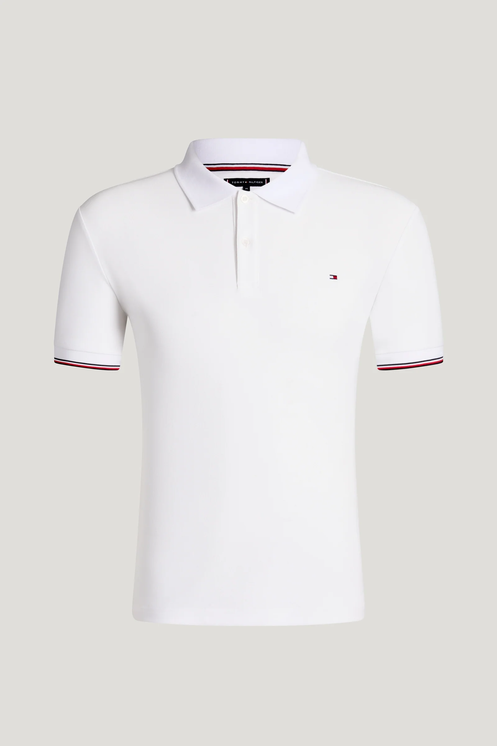 Davis męska koszulka polo pique Optic White L
