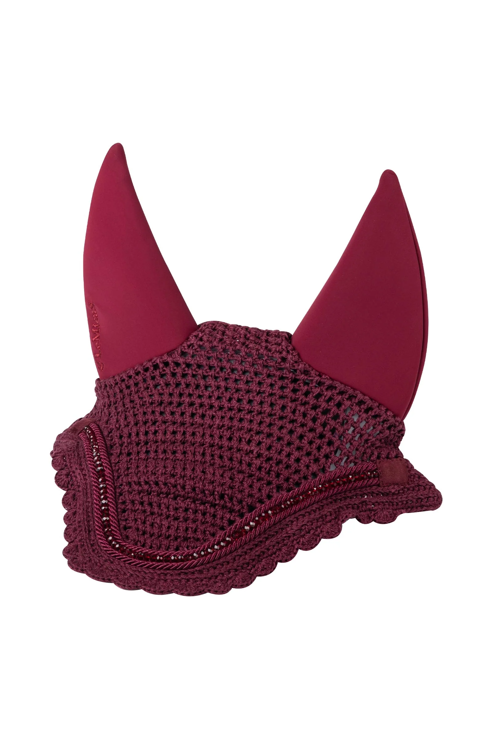 Nauszniki przeciw owadom Diamanté Acoustic Burgundy Rozmiar uniwersalny