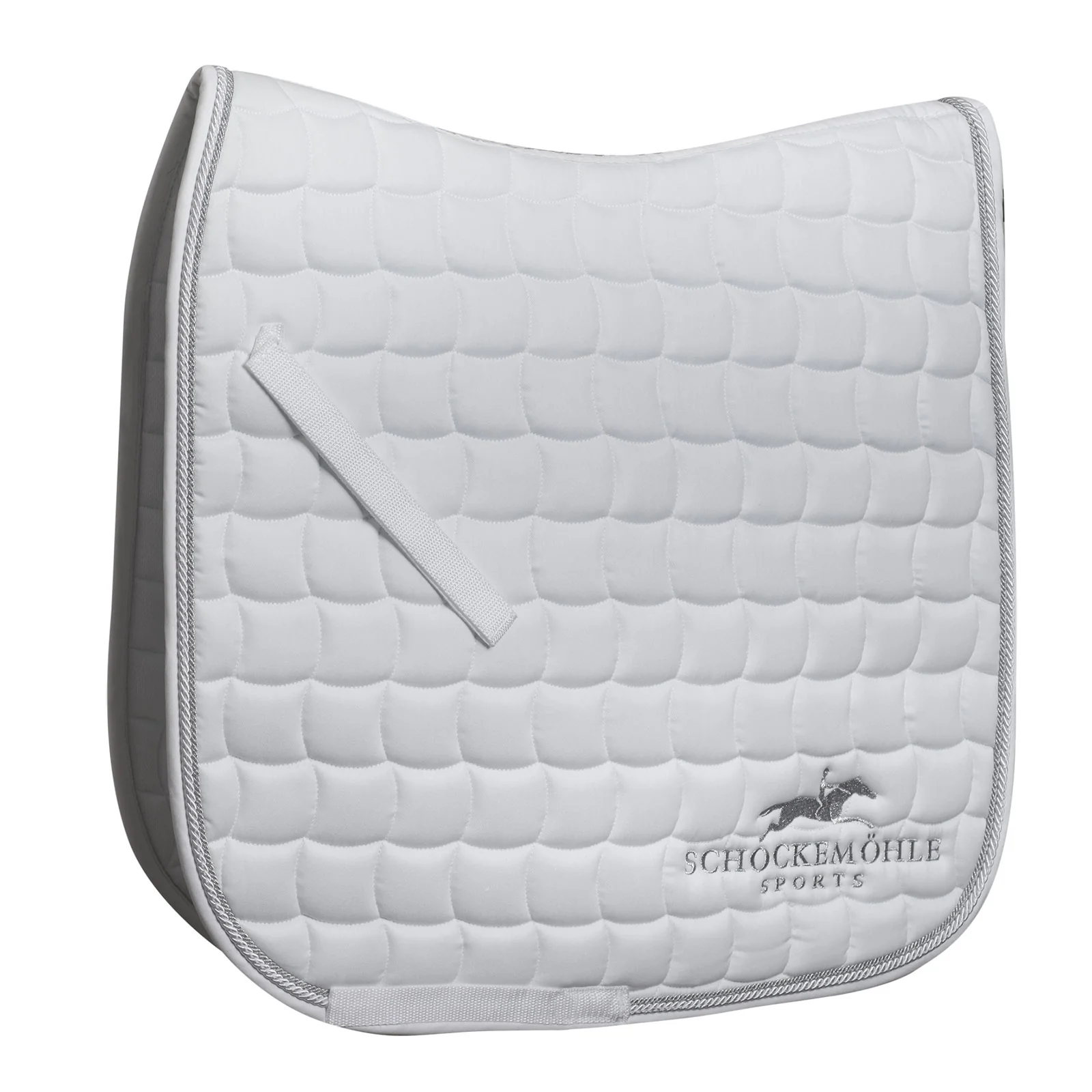 Czaprak ujeżdżeniowy Schockermöhle Sports Dynamite DL, z logo White/Silver F