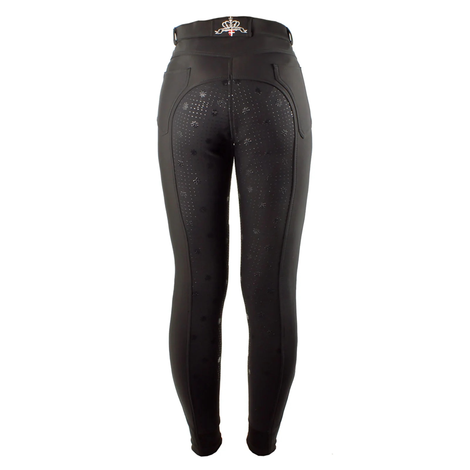 Damskie bryczesy termiczne Equestrian Ice Black 40