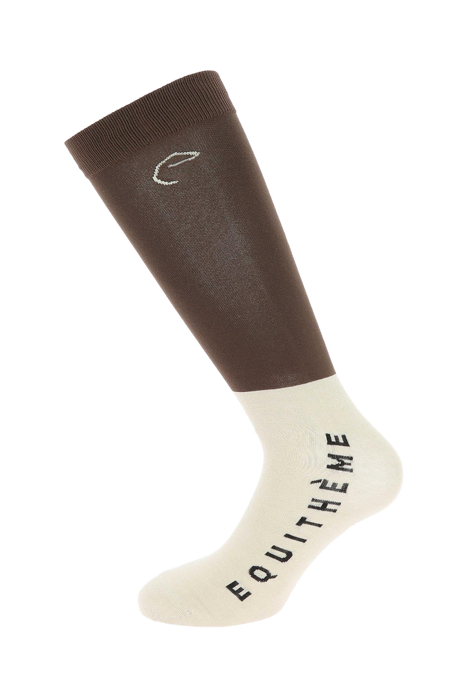 Compet skarpety jeździeckie (2 pack) Brown 36 - 41
