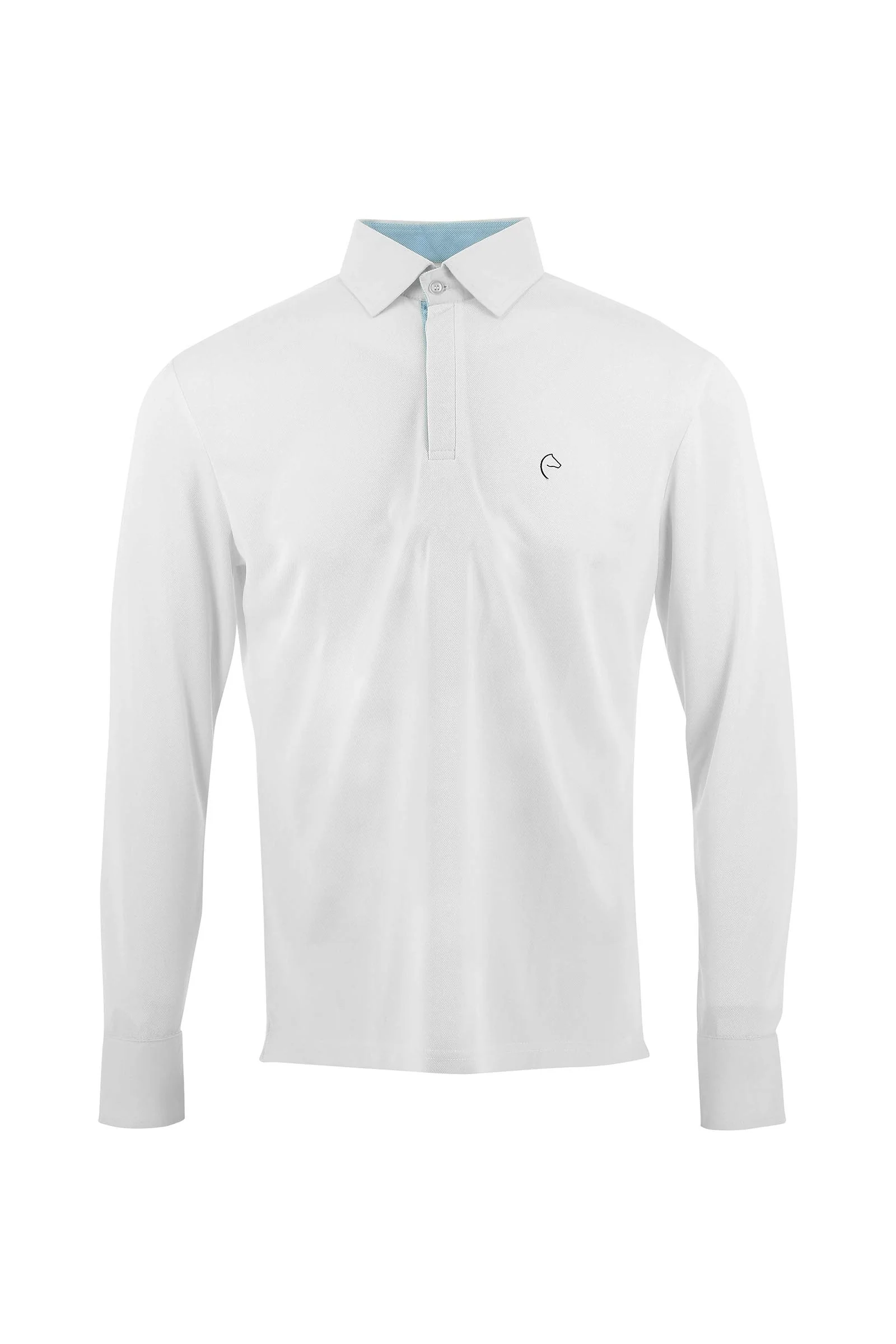 Dany męska mesh koszulka konkursowa polo White XXL