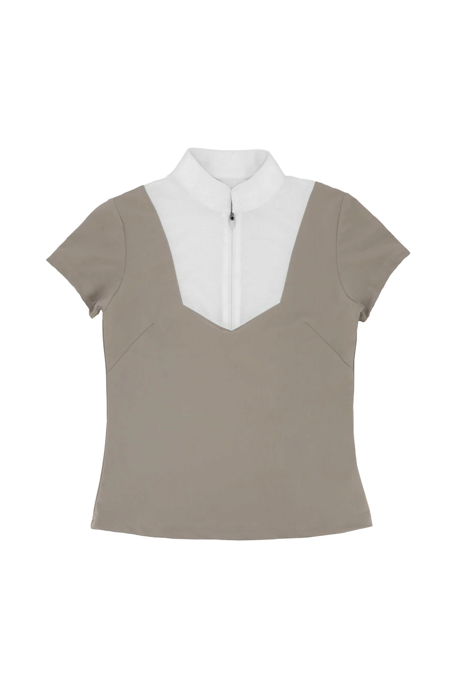 Tokyo damska koszulka konkursowa polo Taupe S