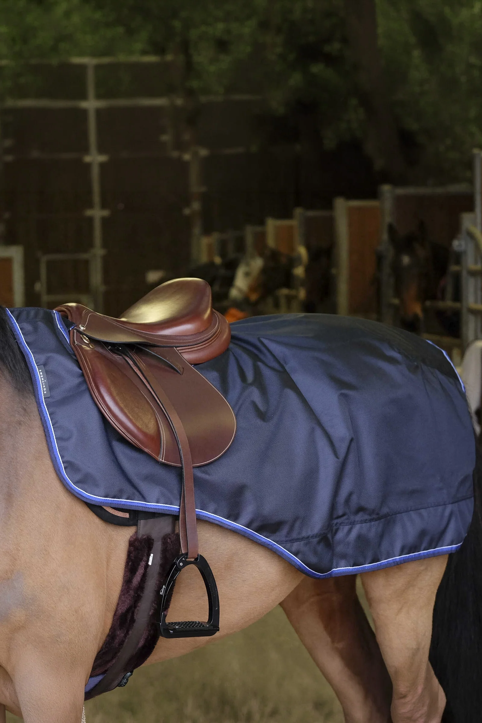 TYREX 1680D derka treningowa z podszewką Coolmax Navy 125
