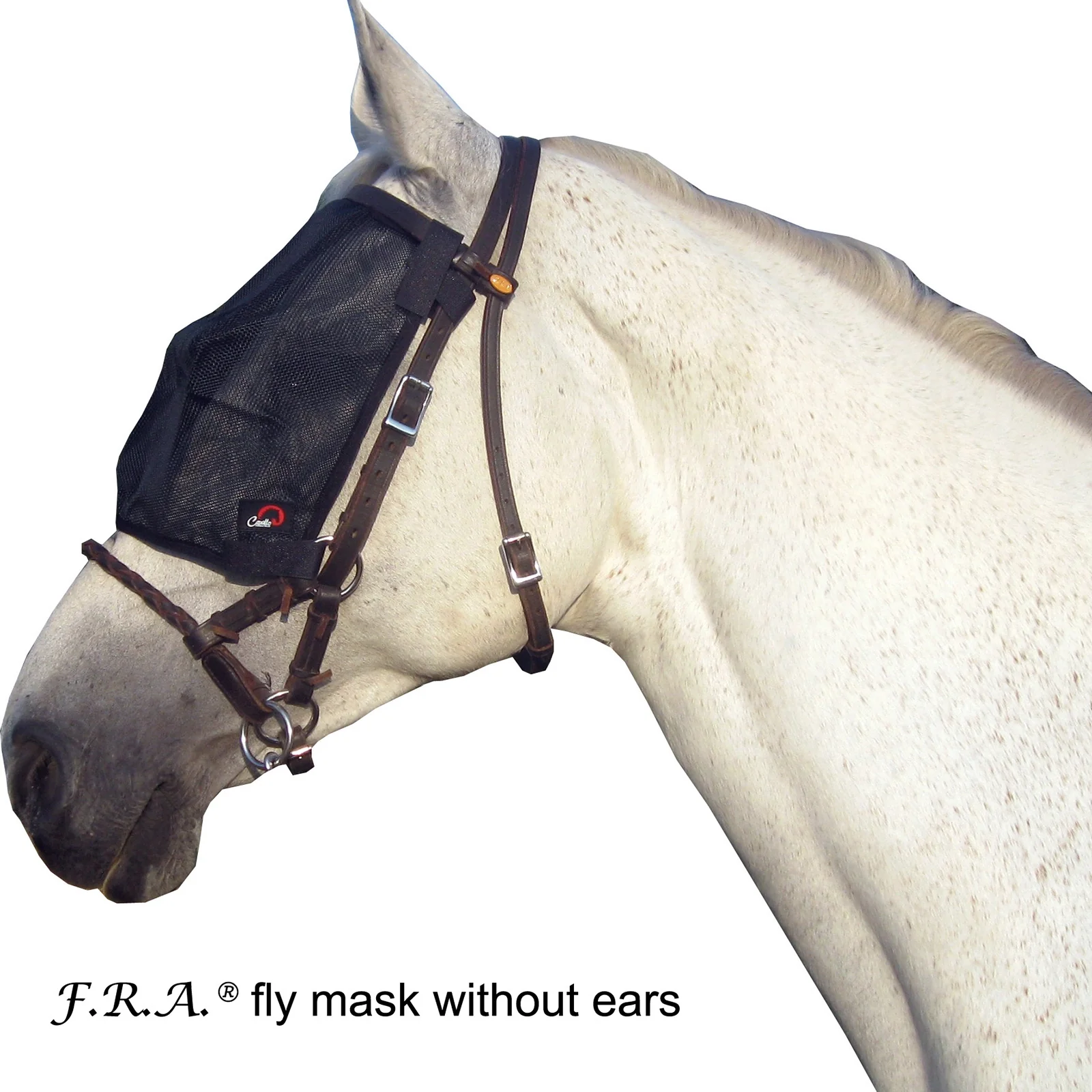 F.R.A. Freedom Riding Articles Cavallo Maska na muchy Black S