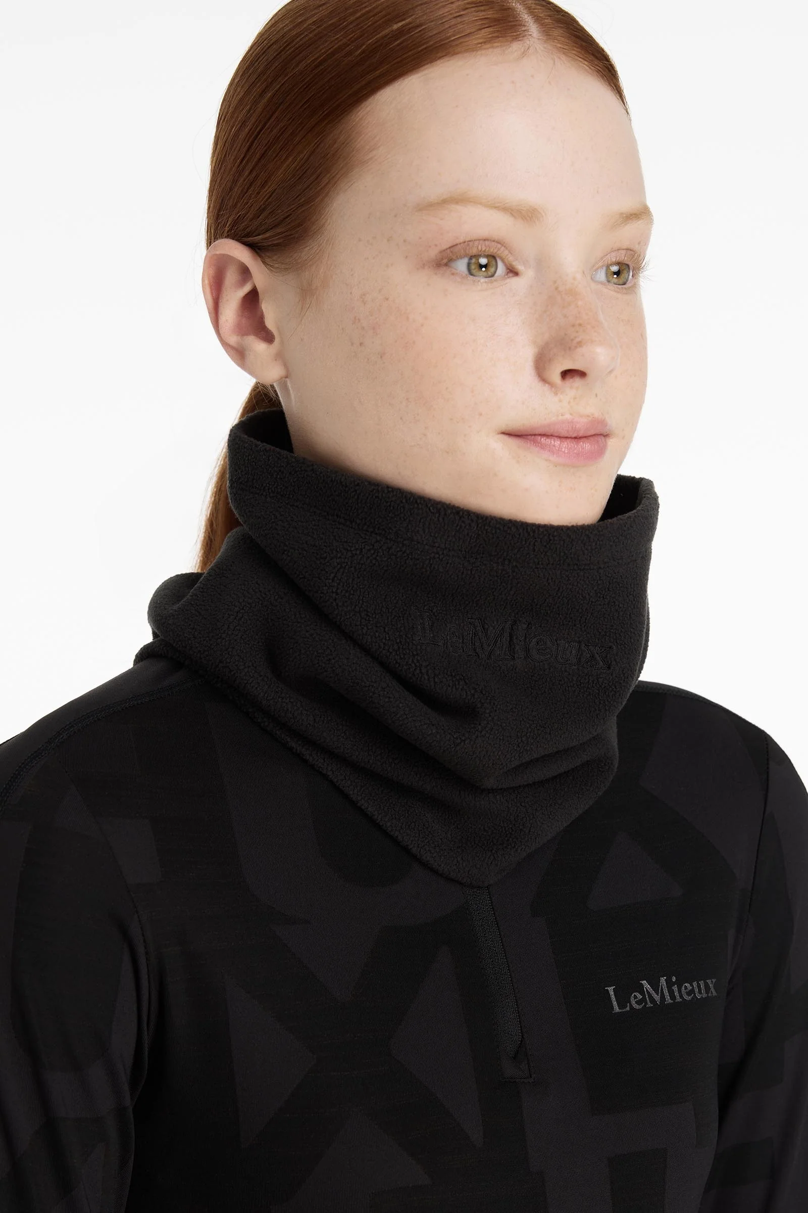 polarowy komin Black Rozmiar uniwersalny