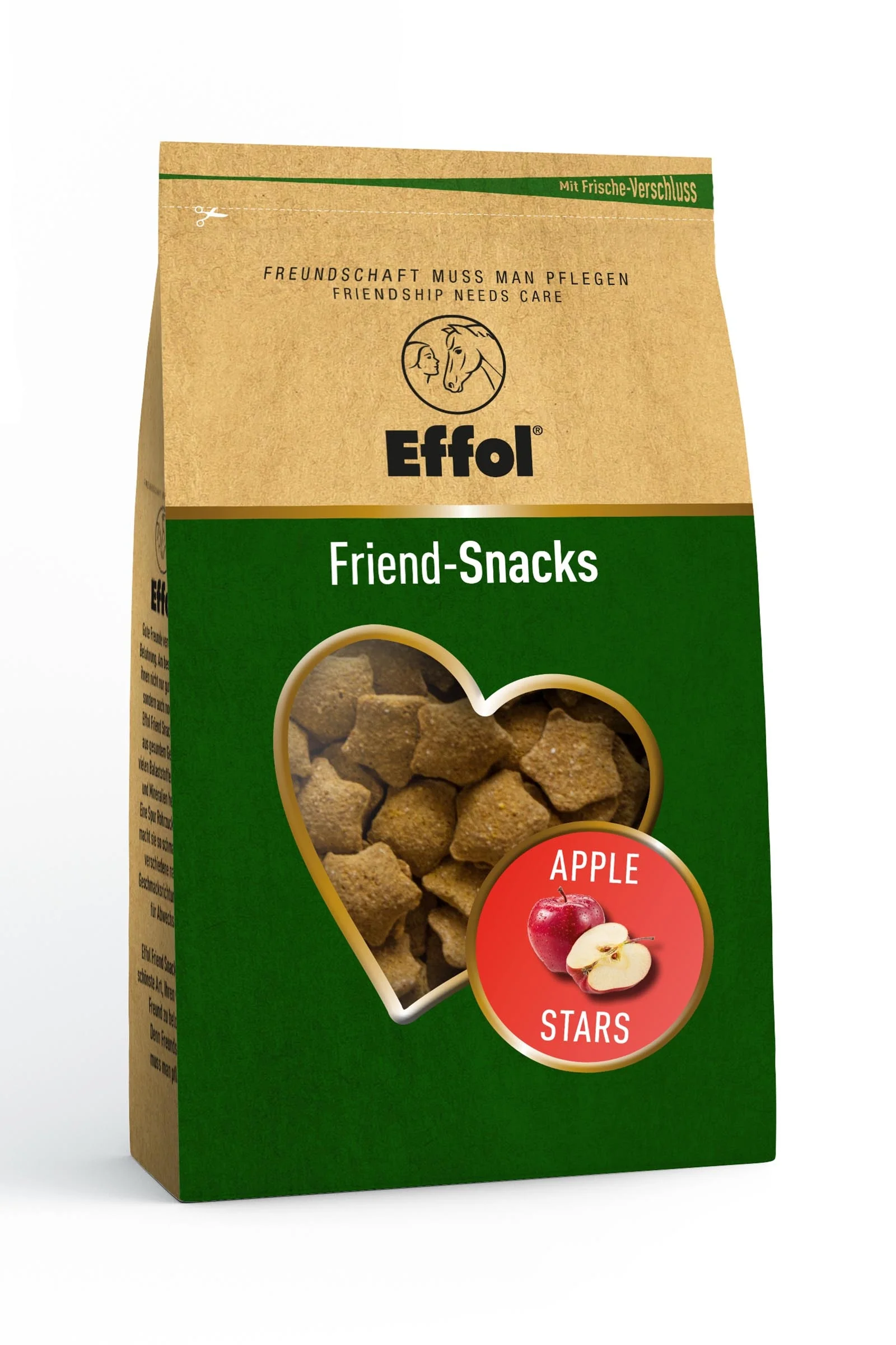 Friend-Snacks gwiazdki jabłkowe 550 g No Color 550