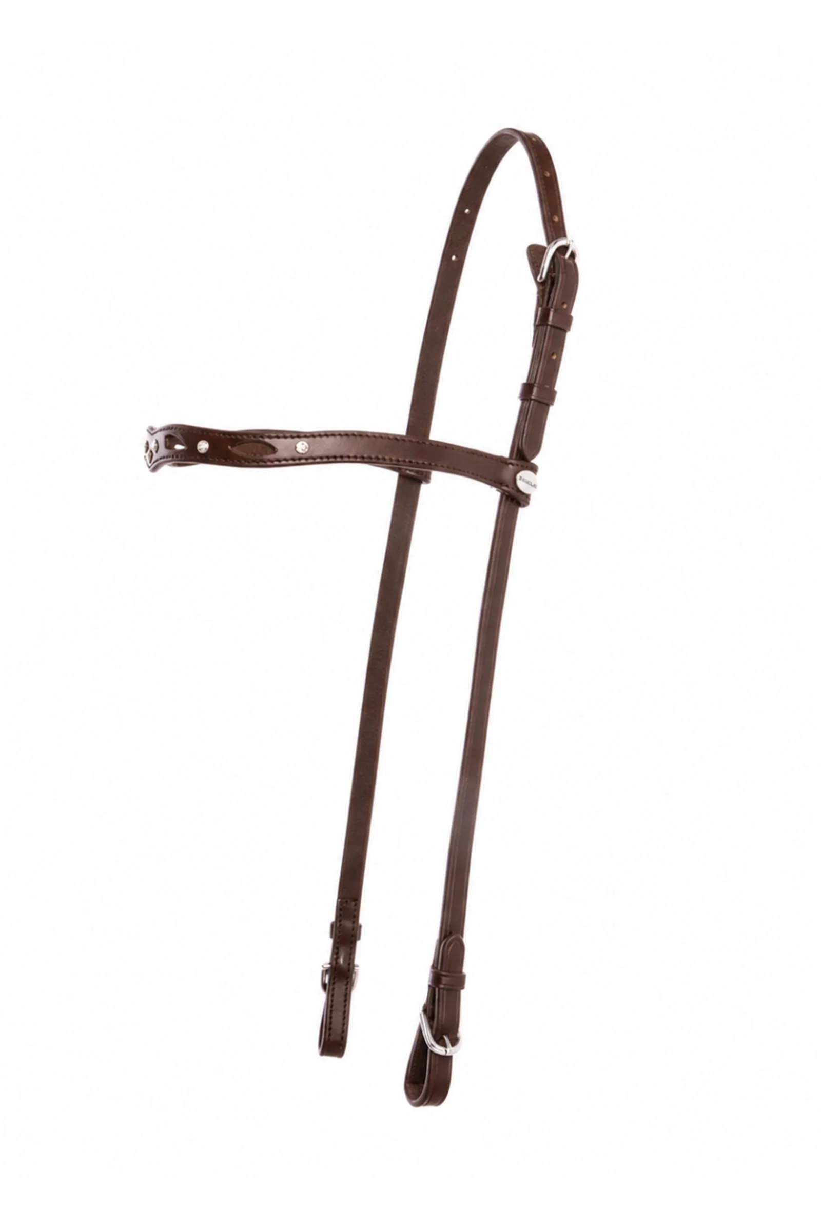 nachylnik do ogłowia islandzkiego Ragnar Celtic Brown/Silver S