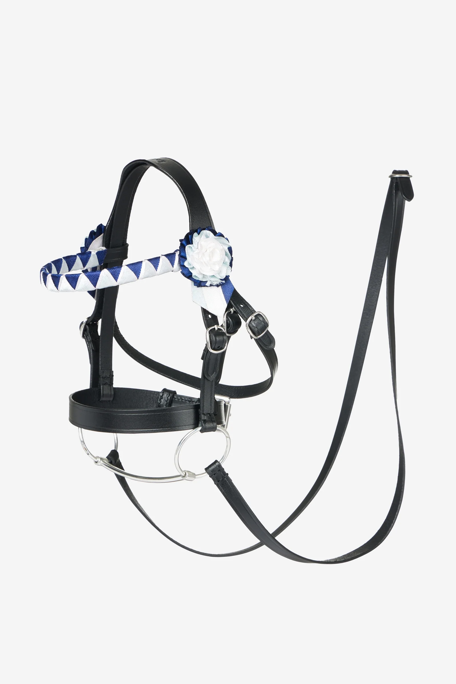 Ogłowie pokazowe Hobby Horse Black Rozmiar uniwersalny