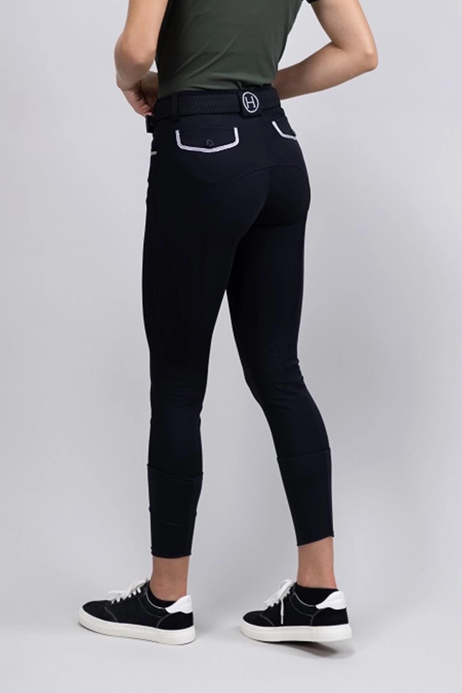 Jaltika Bryczesy damskie z lejem Fix Grip Noir (Black) 44