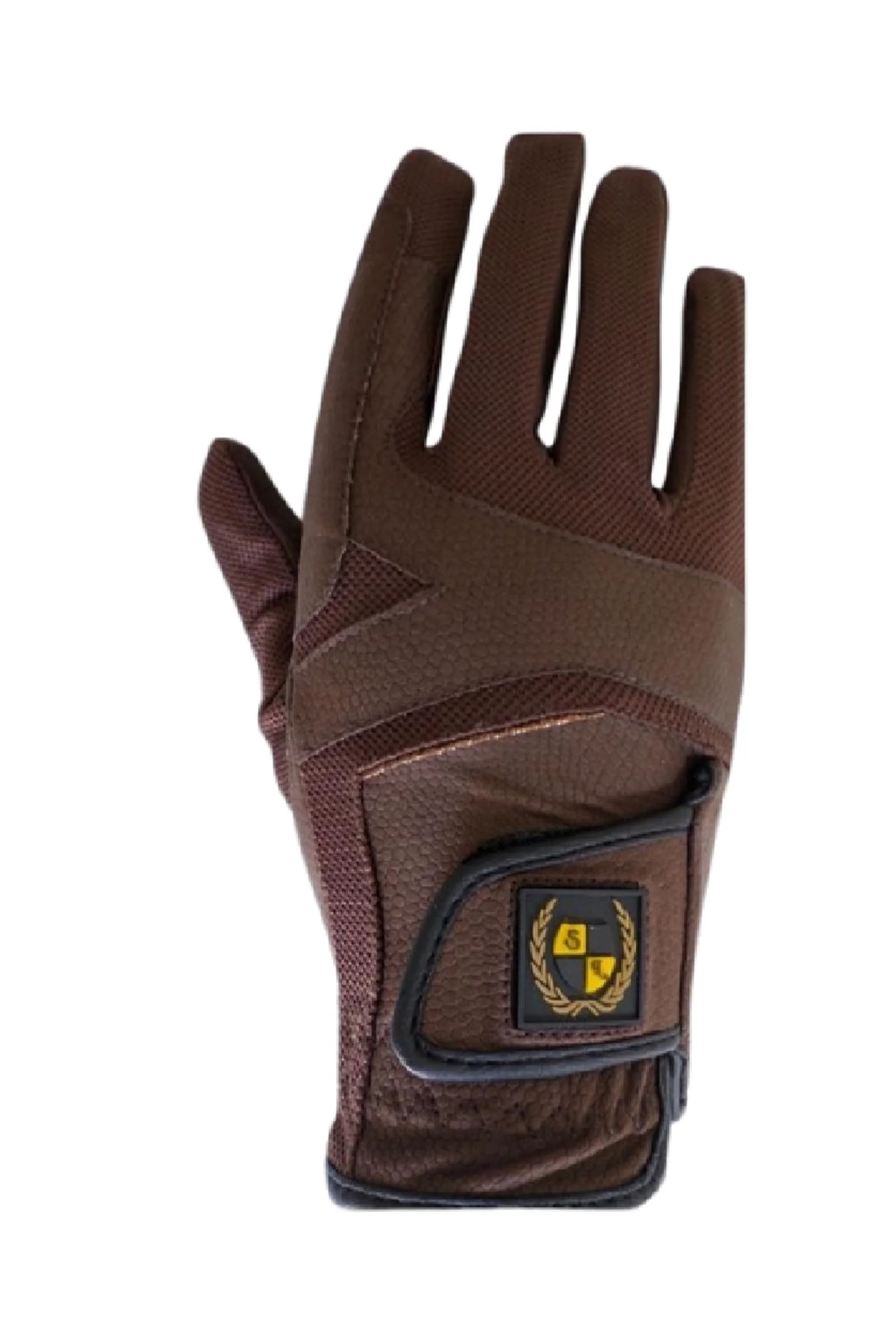 Kavalkade Air rękawiczki jeździeckie Brown/Brown S