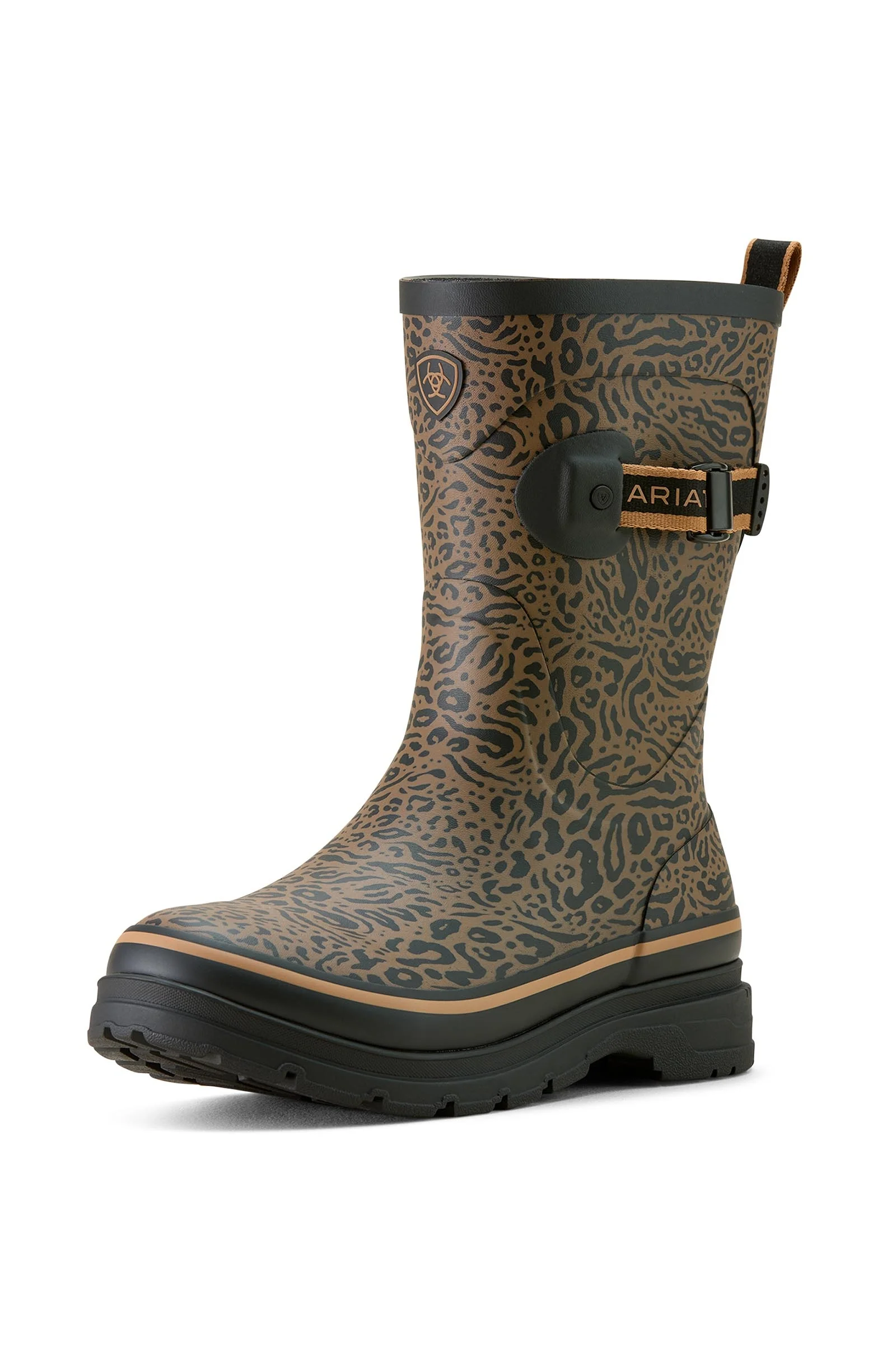 Kelmarsh Mid Damskie kalosze Ocelot Print 38