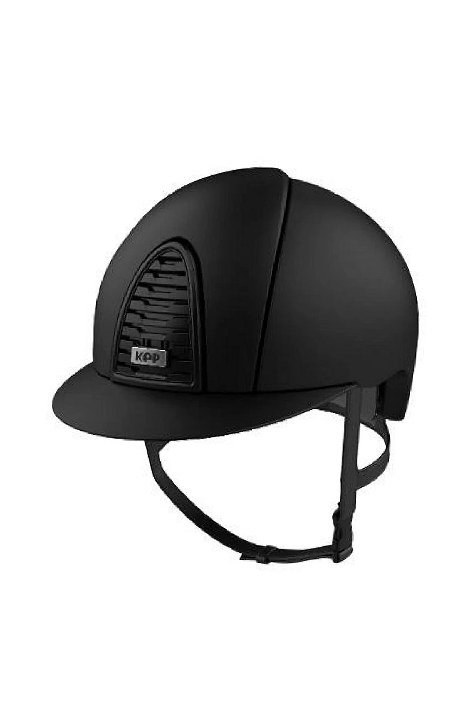 KEP Cromo 2.0 Matt/Raw kask jeździecki z dodatkowym daszkiem, kompatybilny z aplikacją Black/Black 051-x-058