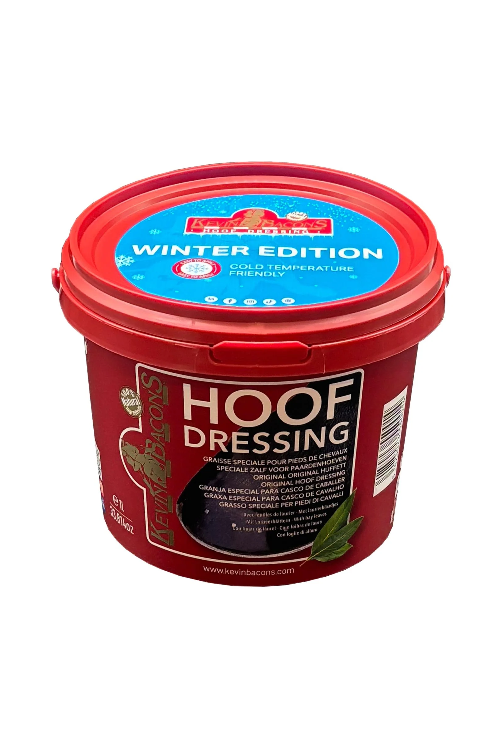 Kevin Bacon's Hoof Dressing Winter, zimowy smar do kopyt, 1000 ml No Color 1