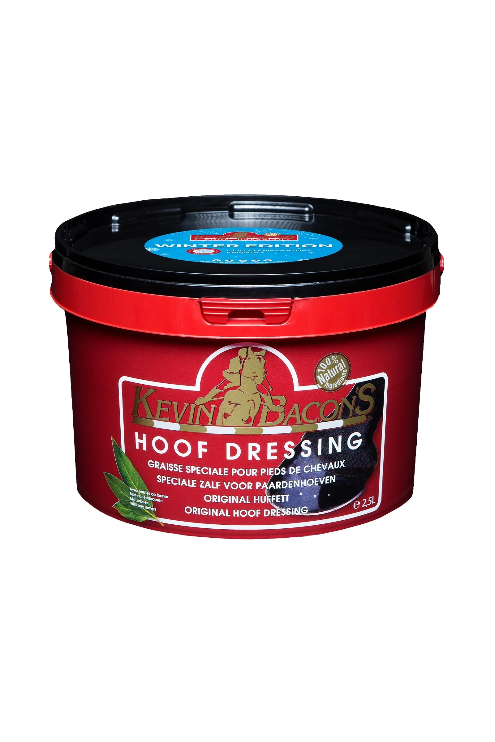 Kevin Bacon's Hoof Dressing Winter, czarny zimowy smar do kopyt, 2500 ml No Color 25