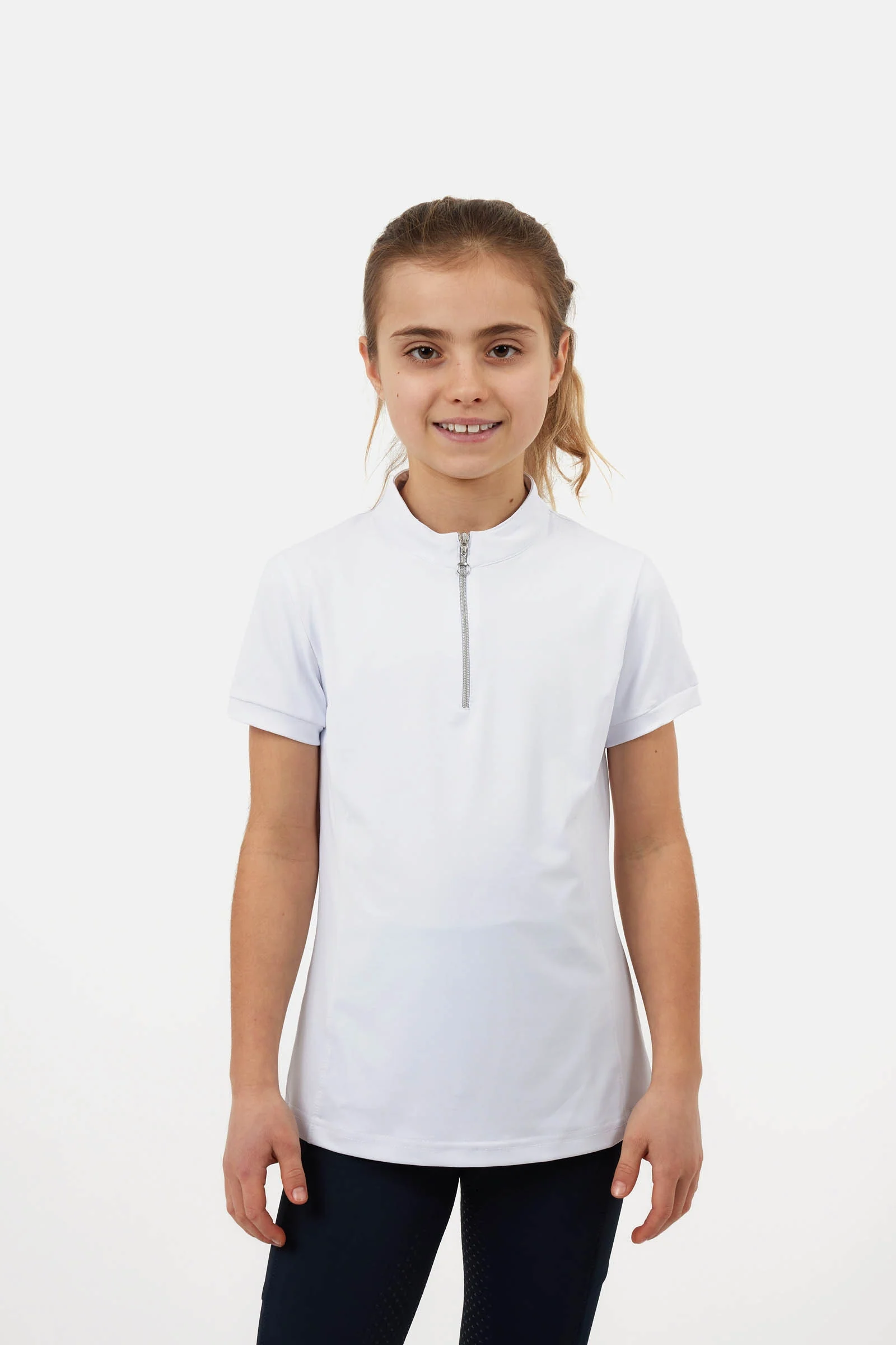 Young Rider Mina koszulka treningowa White 146-152