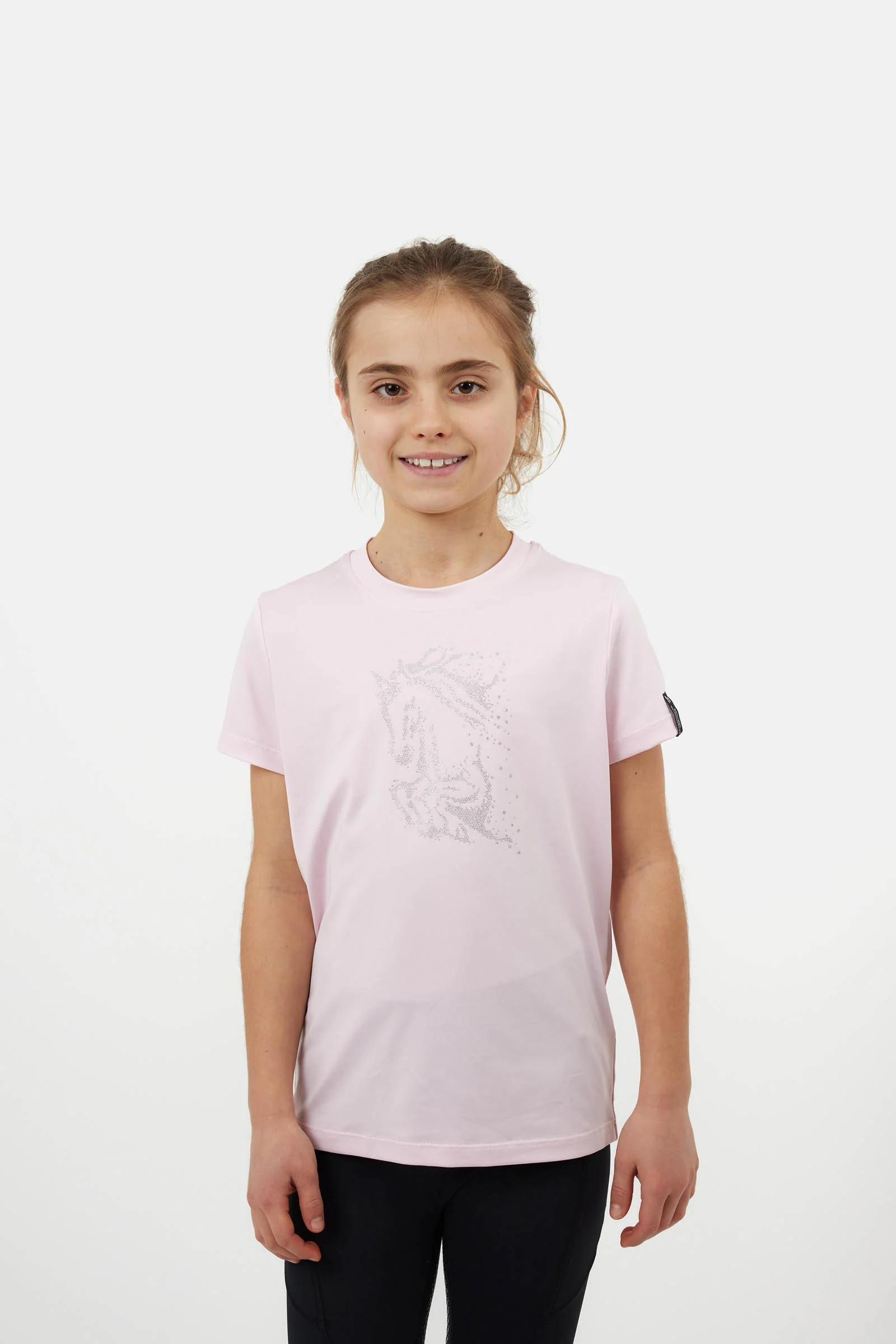 Young Rider Wilda t-shirt Barely Pink 158-164