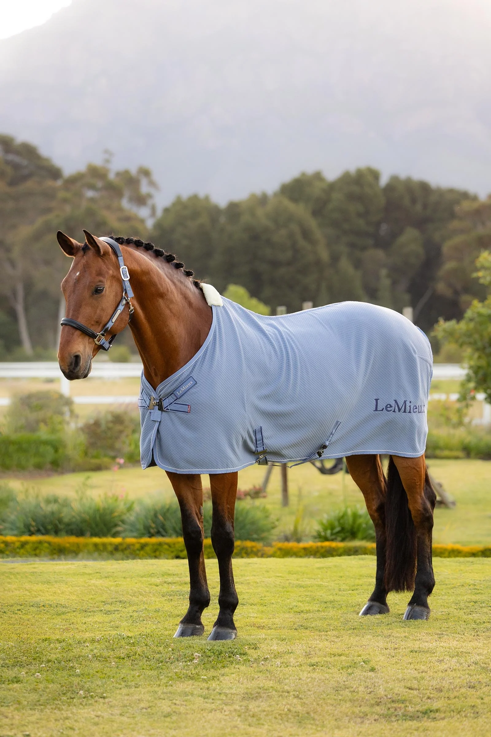 Kudos bambusowa derka osuszająca Powder Blue 140
