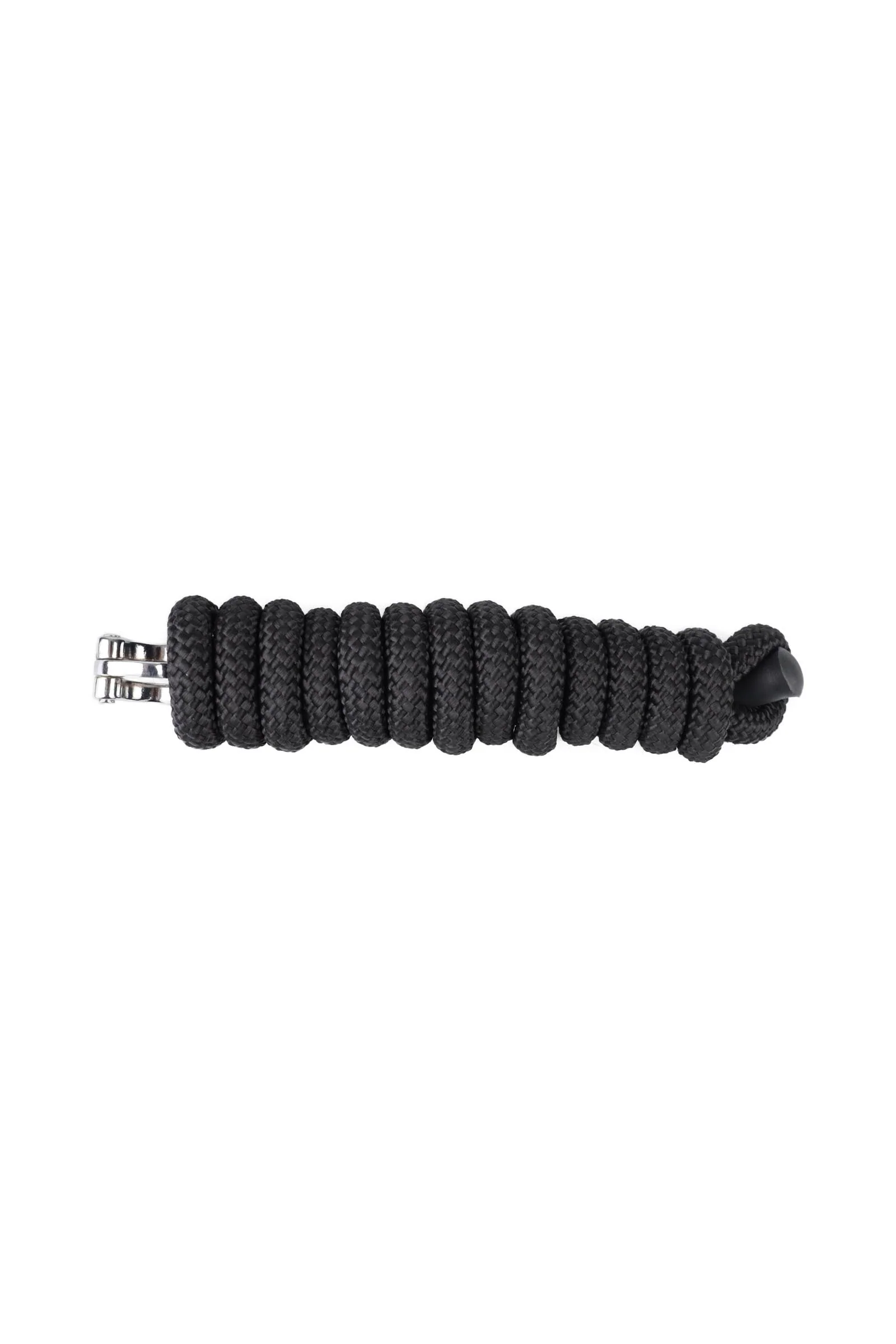 uwiąz z karabińczykiem panicznym do kantara sznurkowego (2 m) Black 2