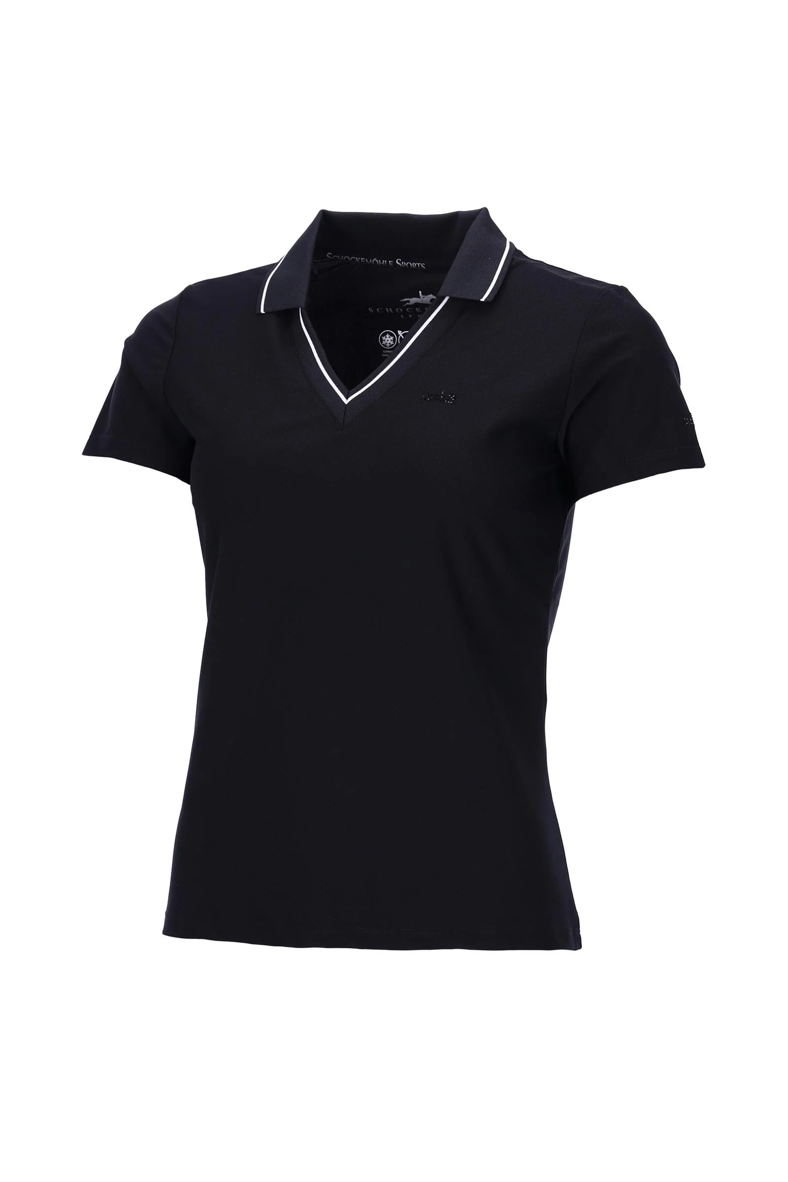 Miley Style koszulka polo funkcyjna damska Black L