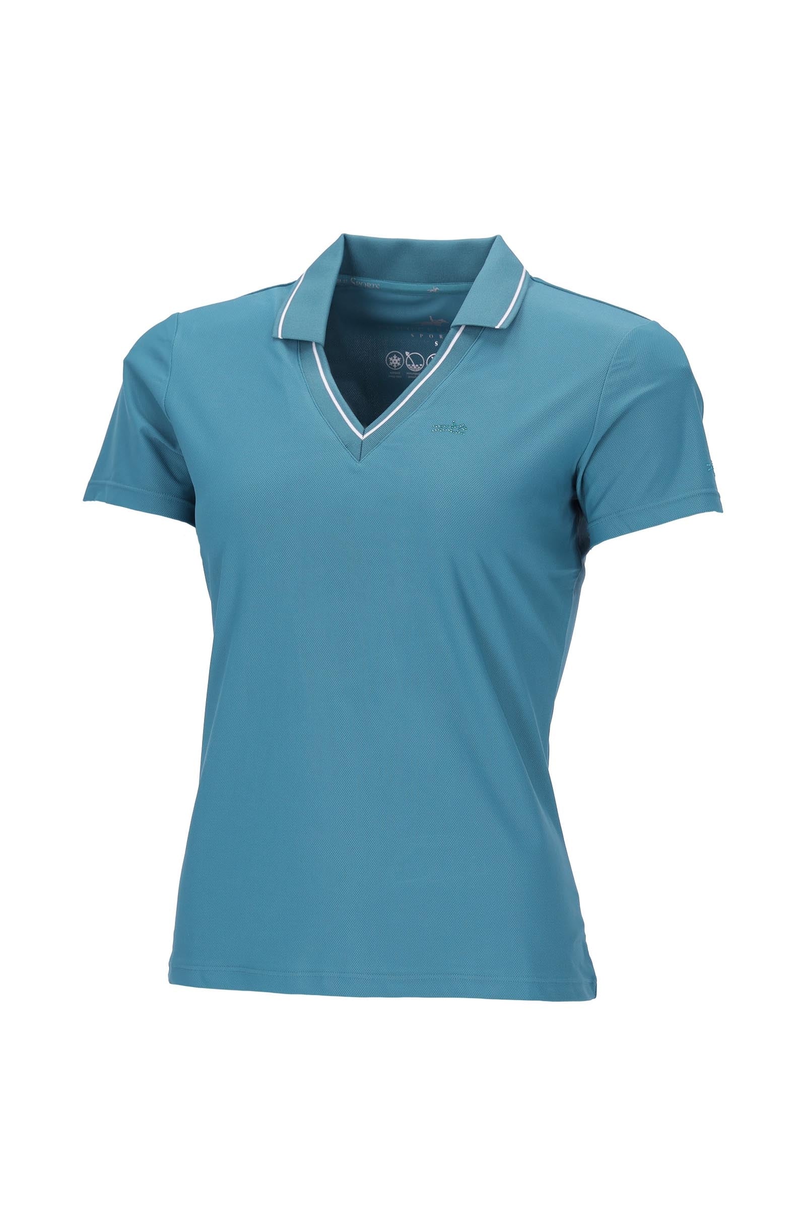 Miley Style koszulka polo funkcyjna damska Colonial Blue S