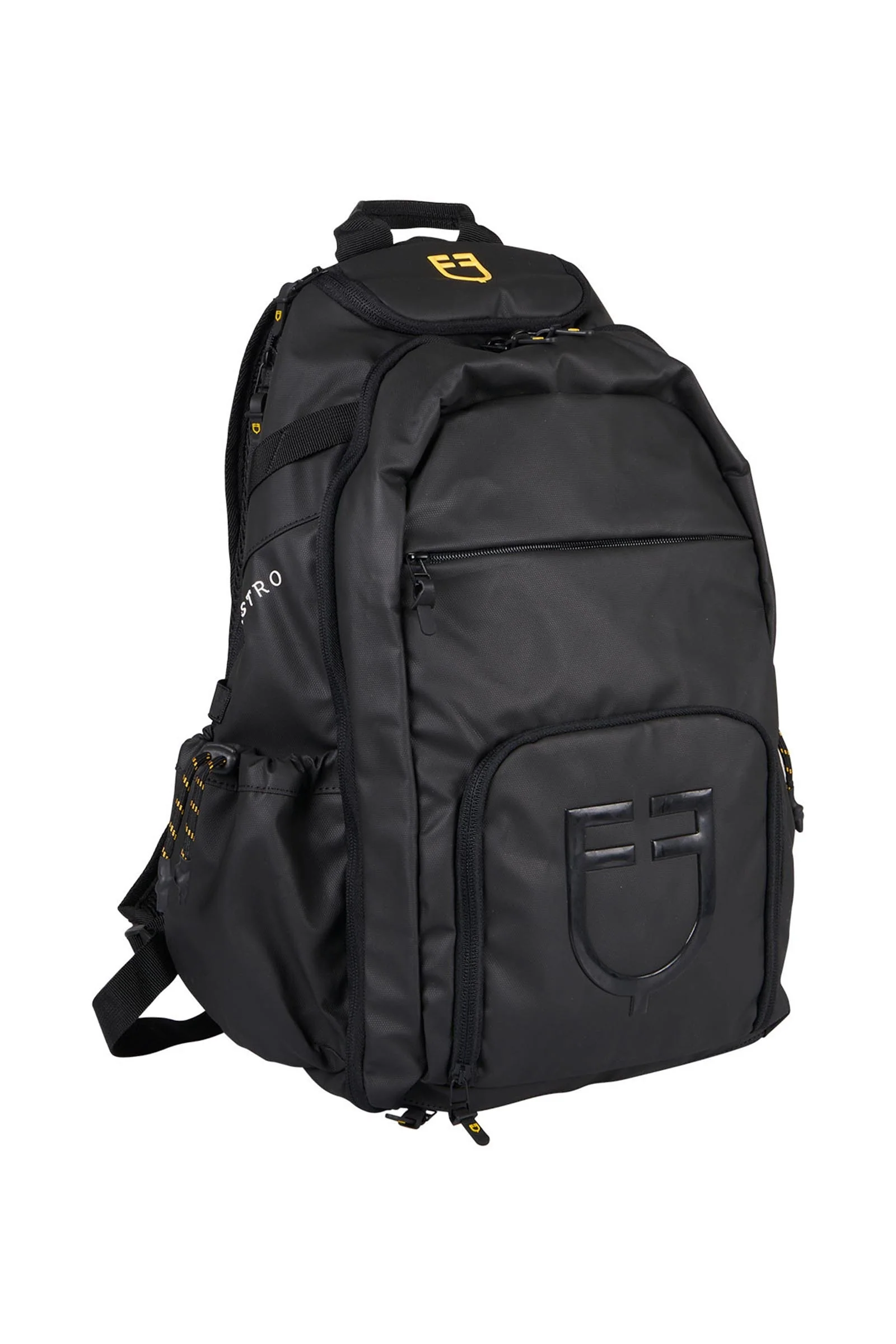 plecak unisex materiał techniczny z wieloma kieszeniami Black Rozmiar uniwersalny