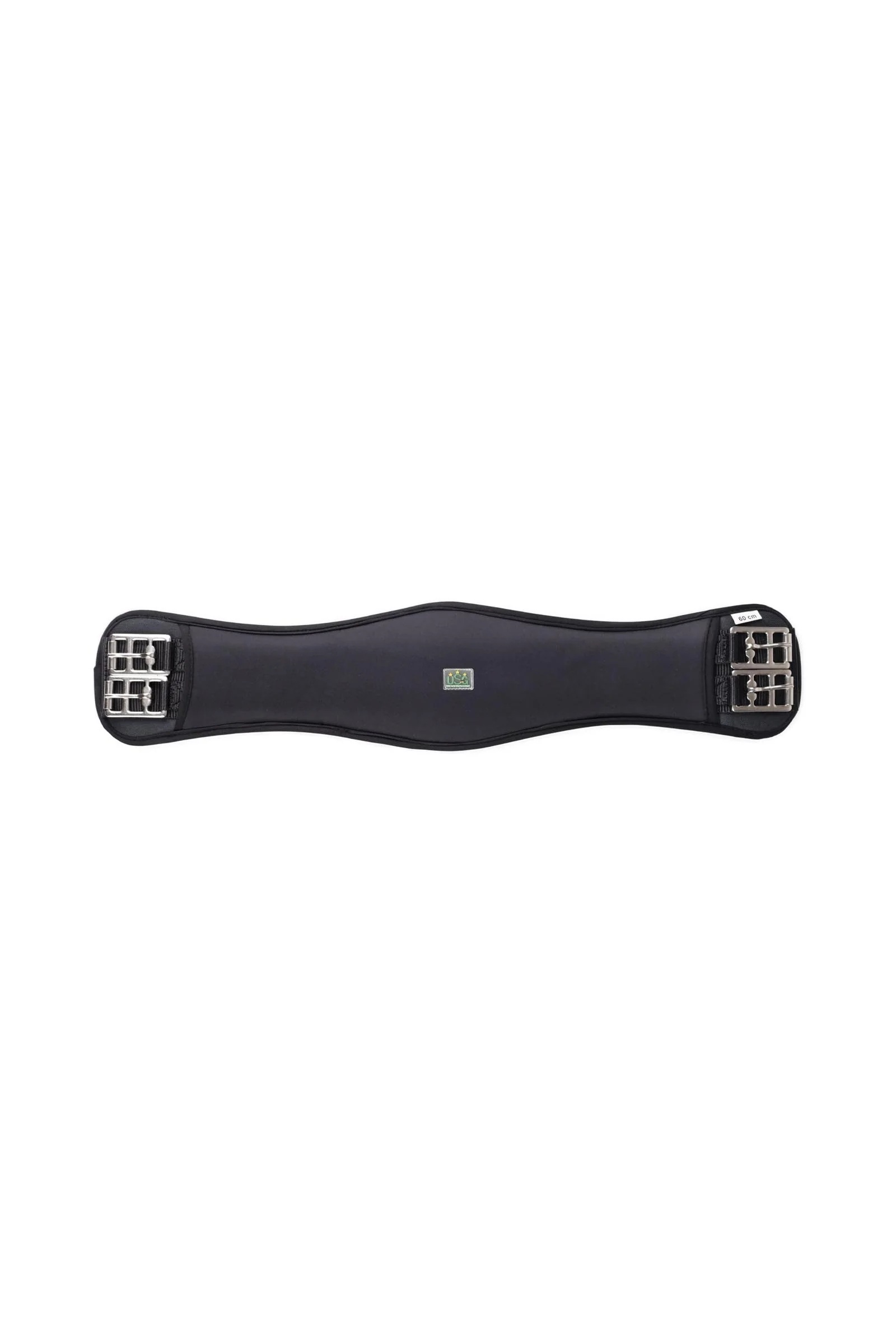 neoprenowy krótki popręg Black 65 cm