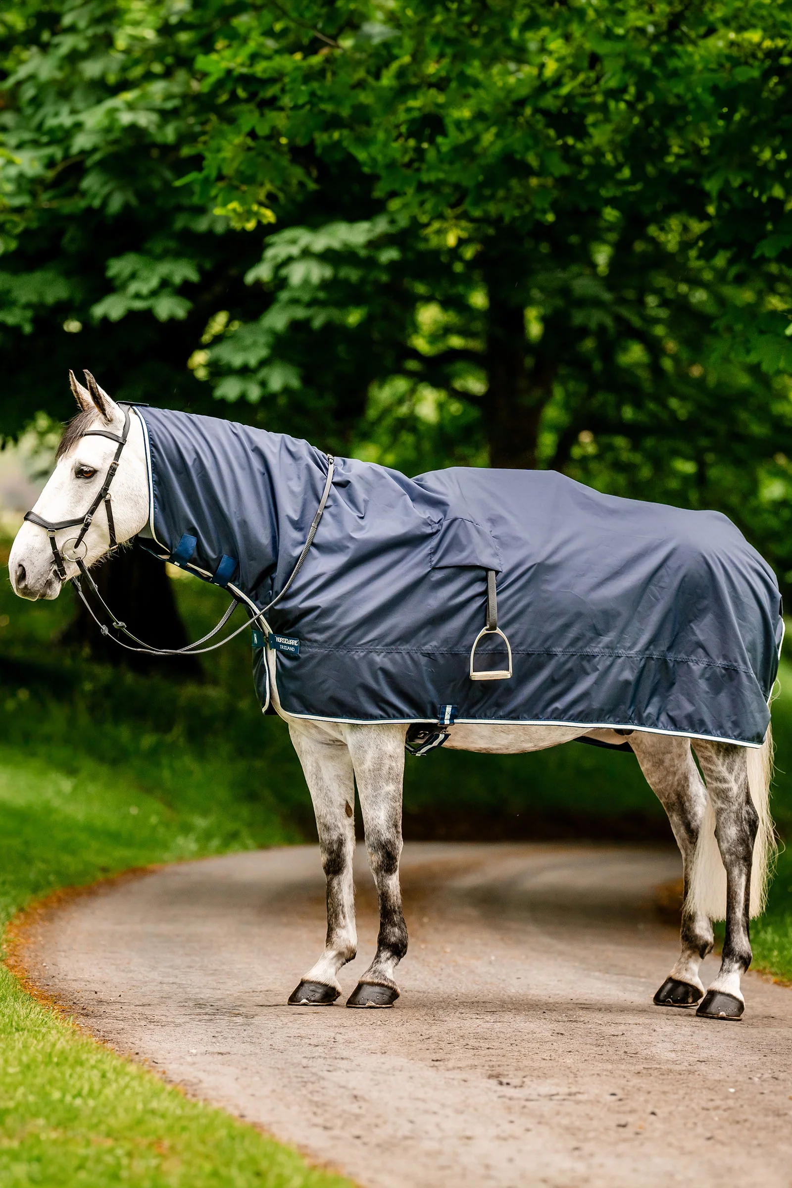 Newmarket Derka przeciwdeszczowa Mack z podszewką z polaru Witney Navy S