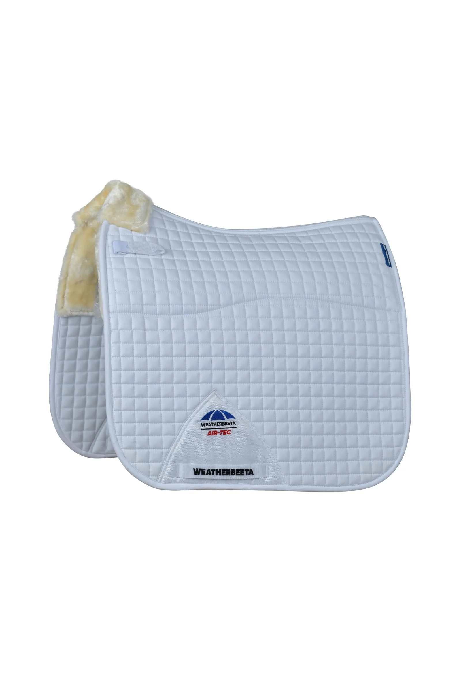 WeatherBeeta Prime Air-Tec Comfy Fleece Czaprak ujeżdżeniowy White/Natural S