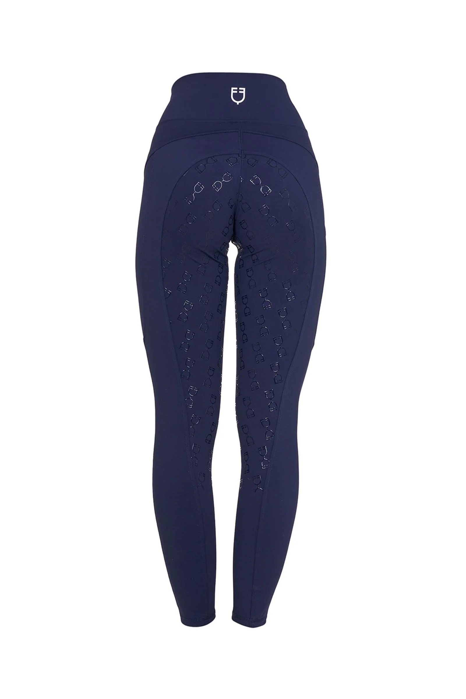 SS2026 Damskie legginsy jeździeckie micro mesh Navy Blazer XS