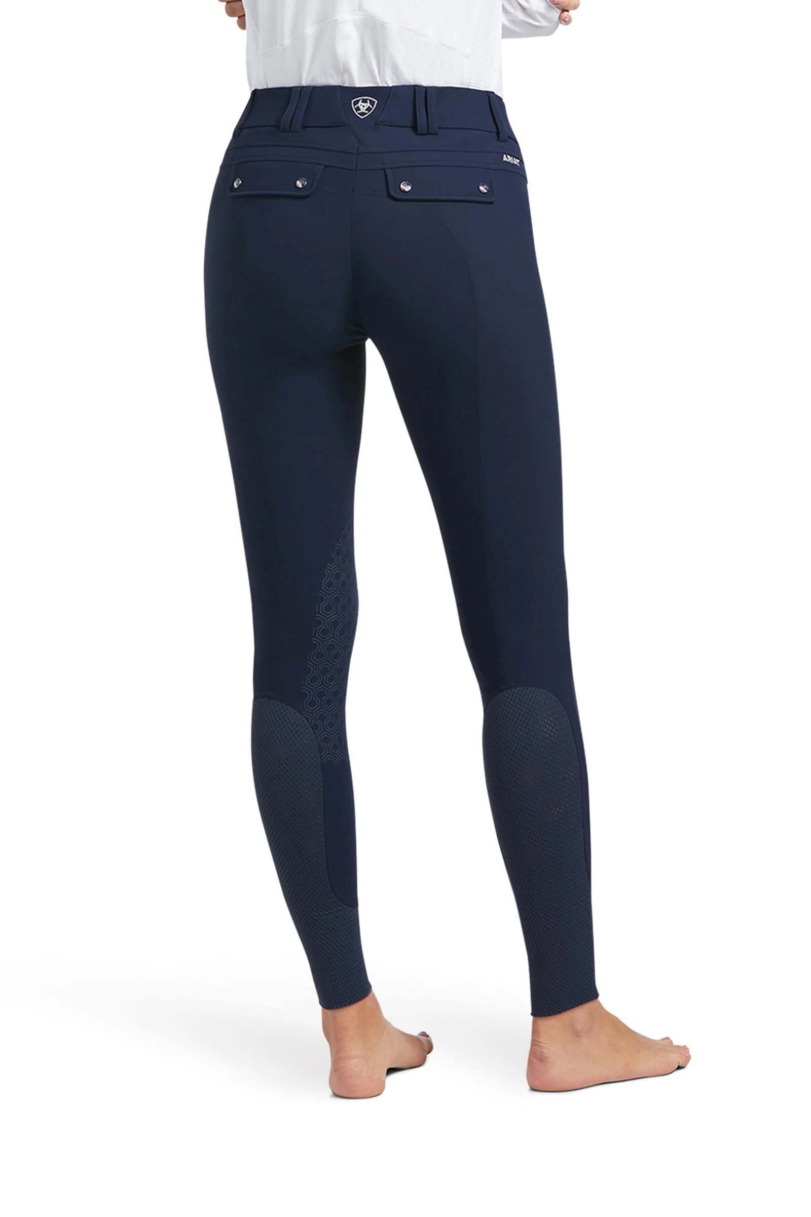 Tri Factor damskie bryczesy z lejem kolanowym Dark Blue 36 Regular