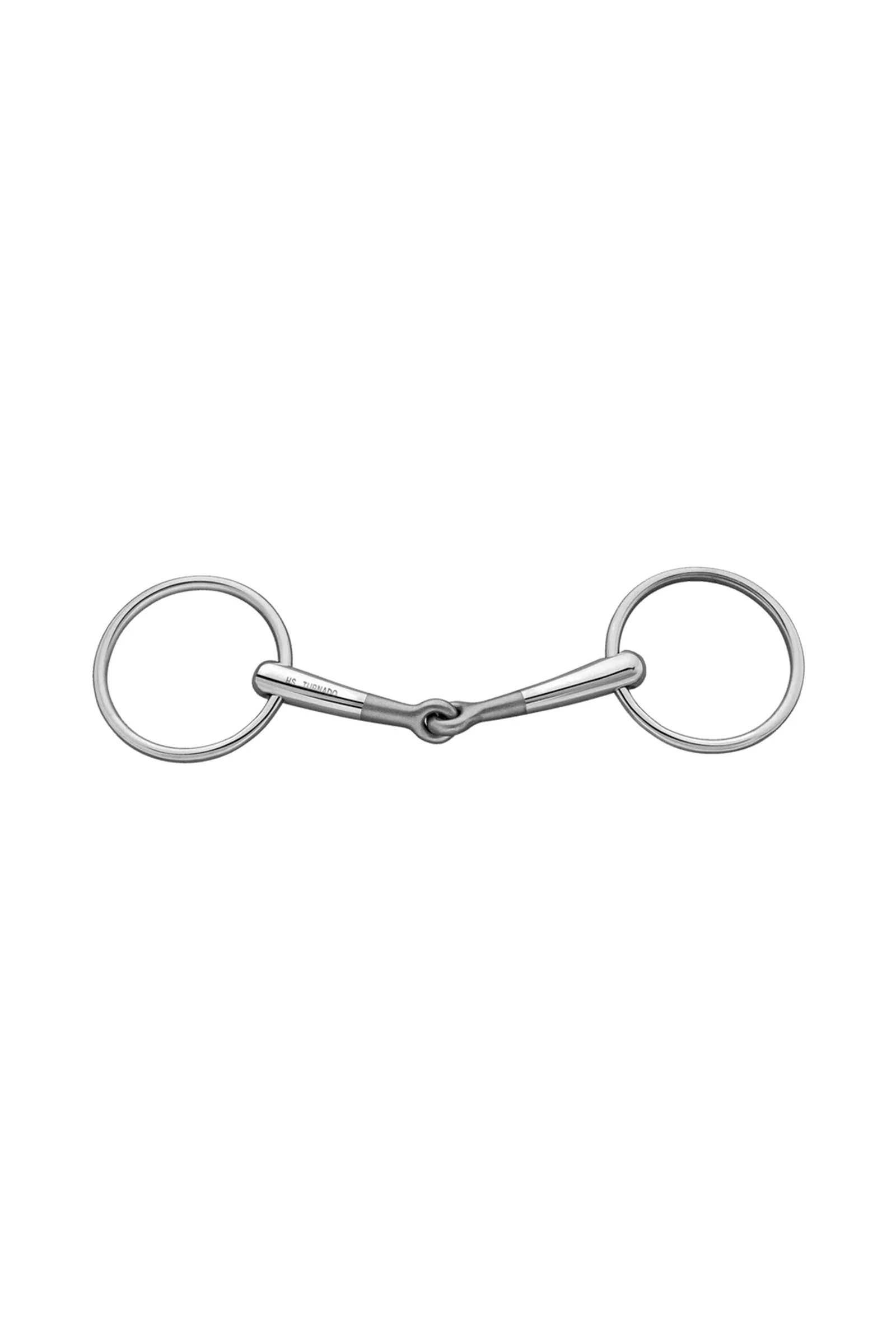 Turnado wędzidło, pojedynczo łamane, 14 mm, Sensogan Metall 125 mm