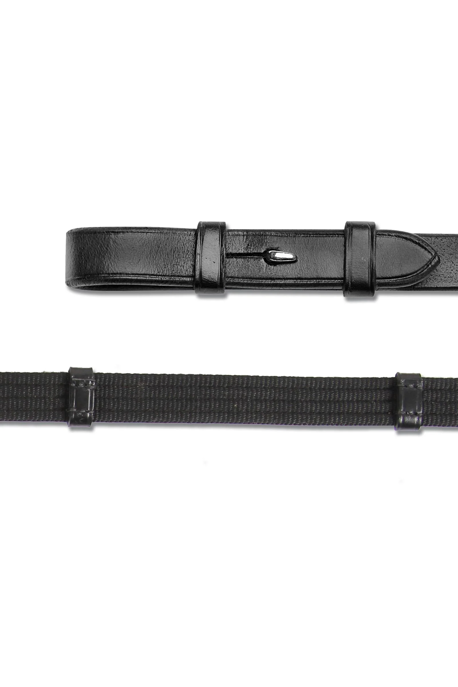 wodze parciane z hakami, 19 mm Black Rozmiar uniwersalny