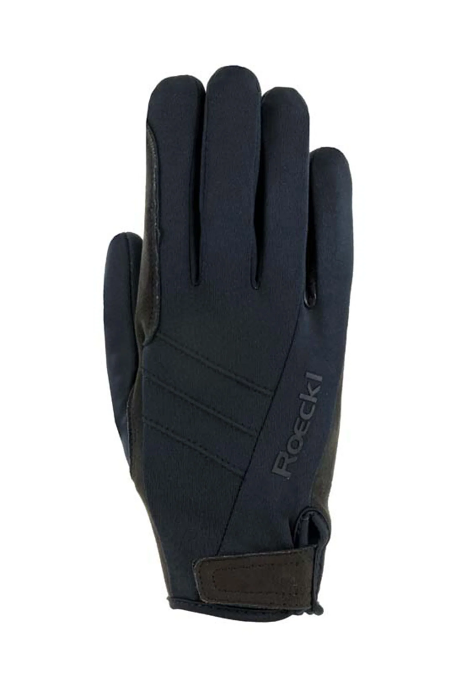 Rękawice jeździeckie Wisbech Eco Black 10