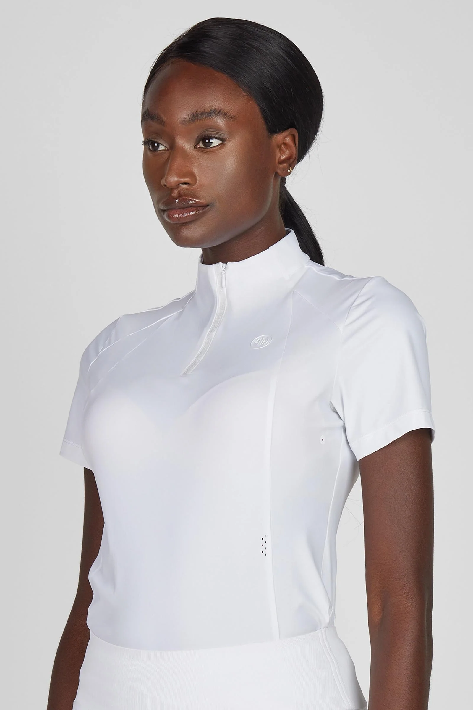 damska koszulka konkursowa White 36