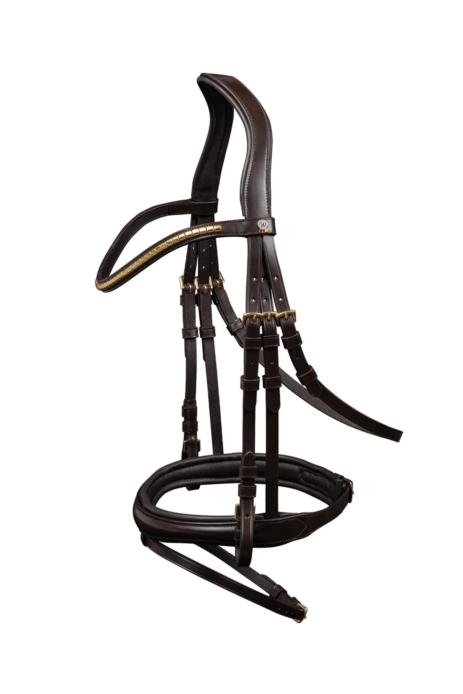 X-Line Clincher ogłowie Brown F