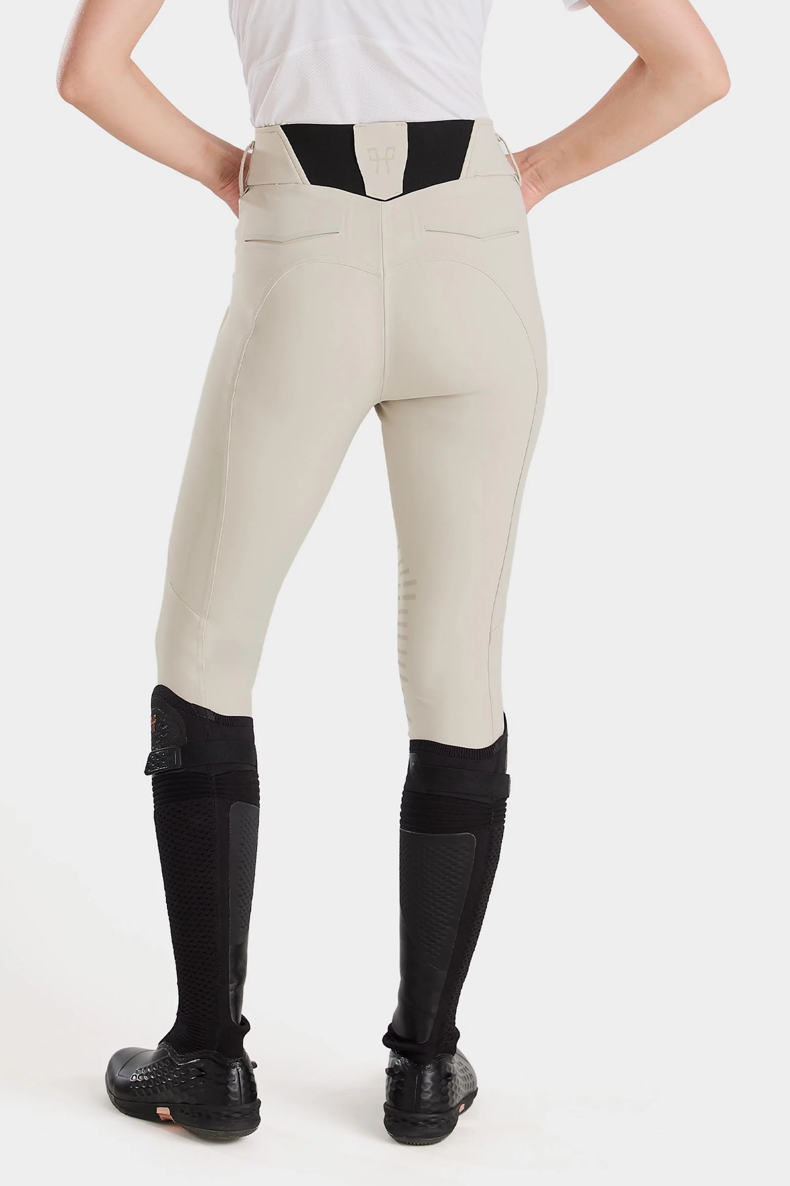 Bryczesy jeździeckie damskie X-Perform Iconic Riding z ochraniaczem na kolana Hunter 40