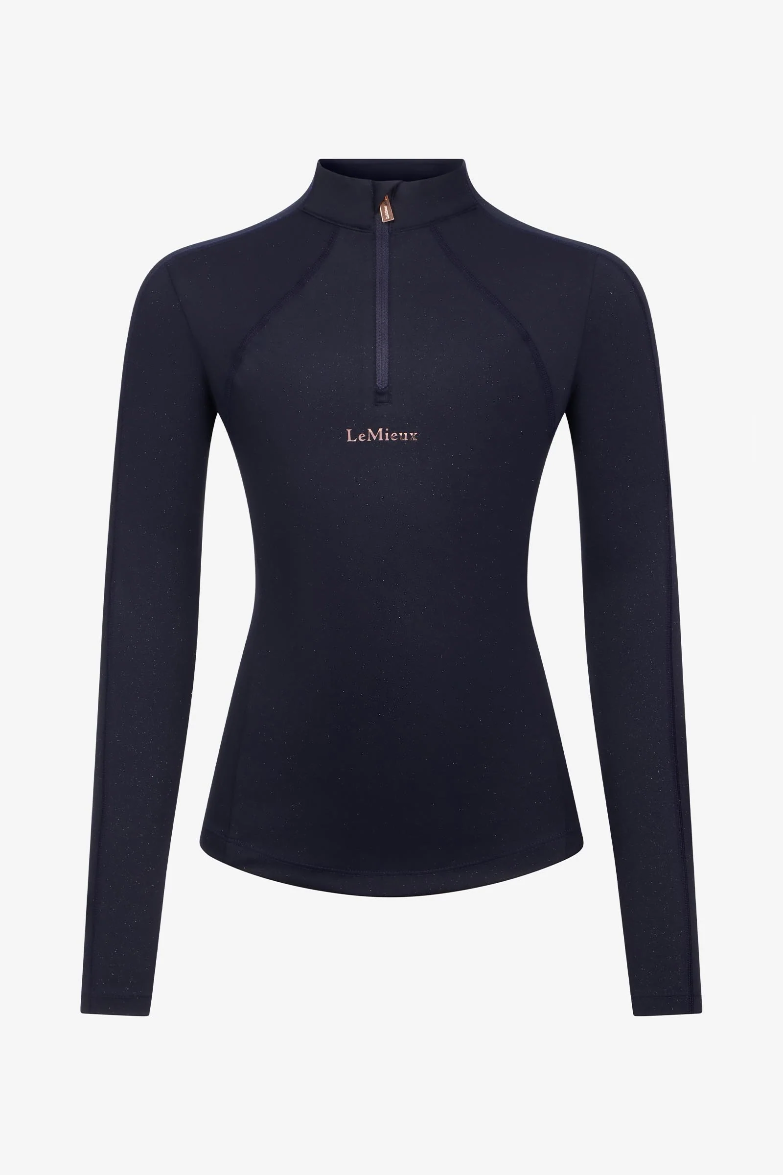 Young Rider Sparkle dziecięca warstwa bazowa Navy 146-152